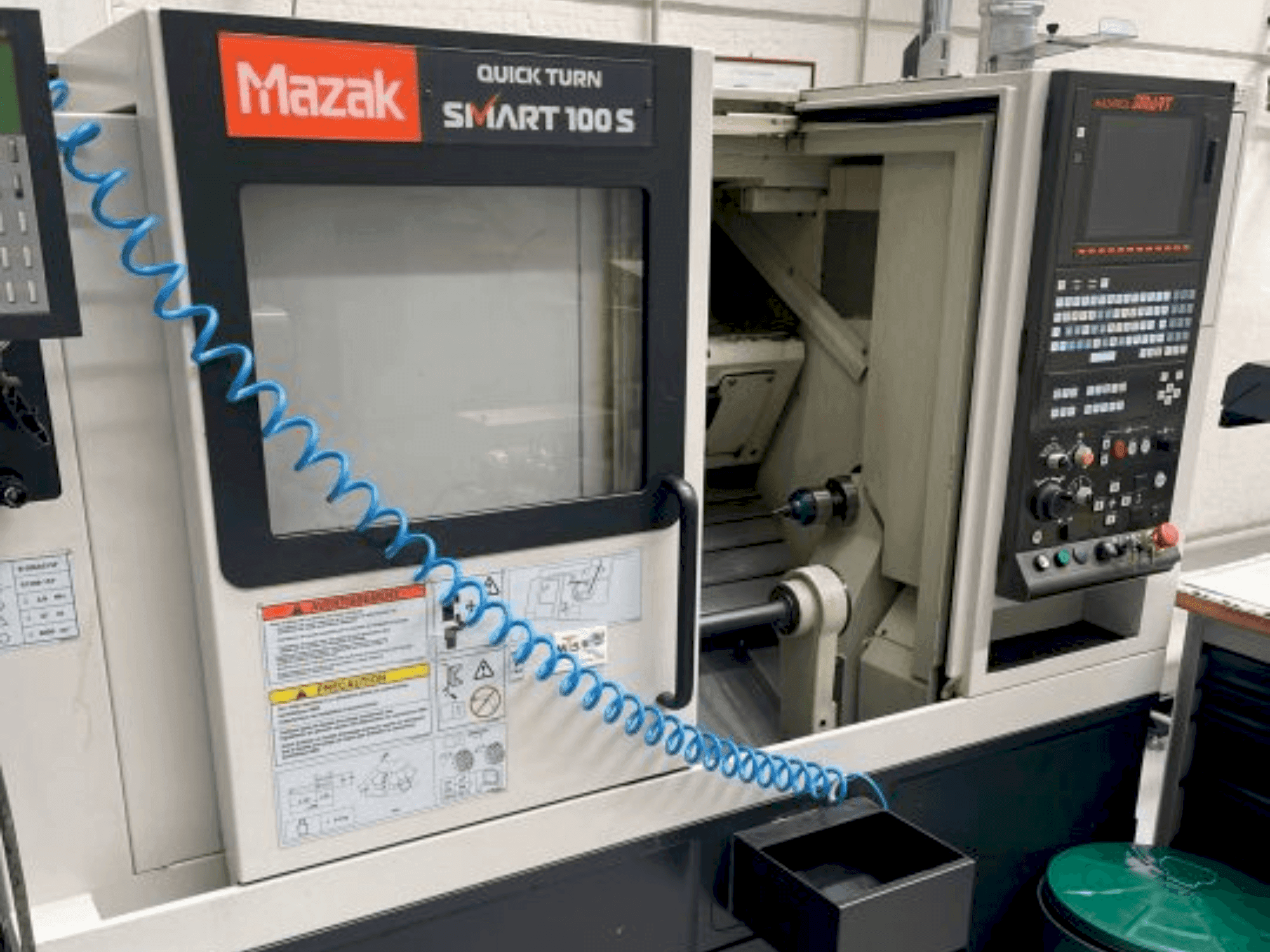 Mazak QT SMART-100 Mašinos vaizdas iš priekio