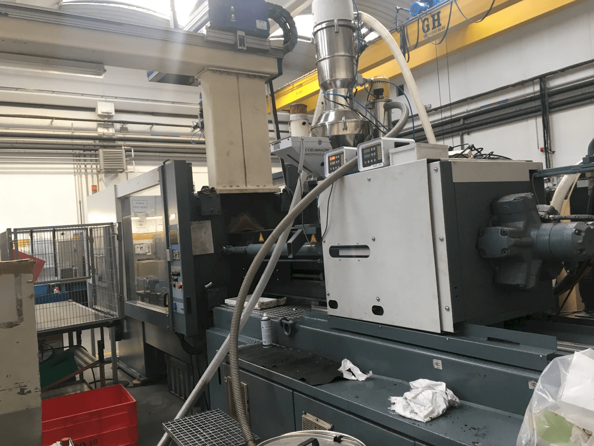 Battenfeld BA 3500/1900 BK Mašinos vaizdas iš priekio