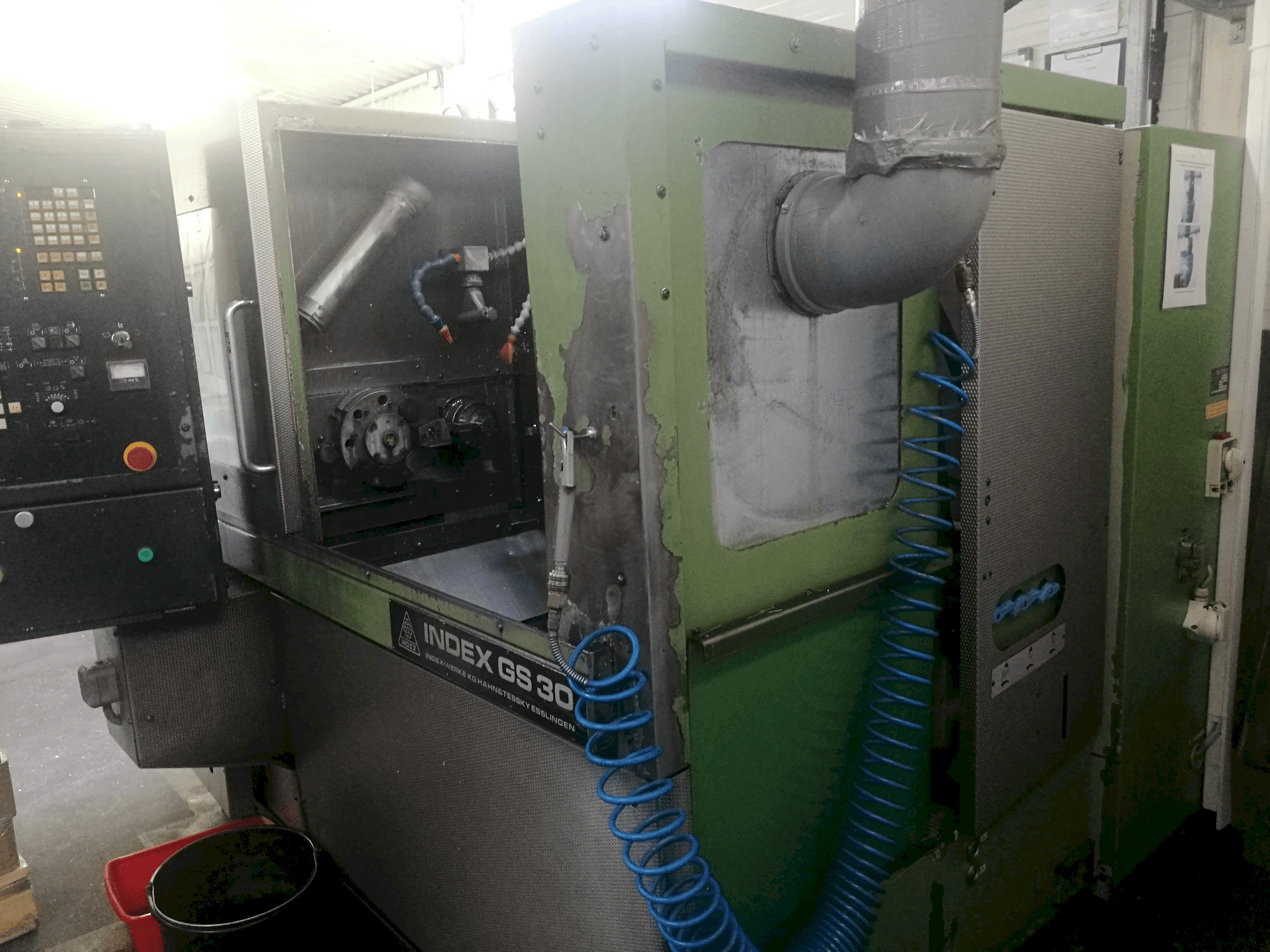 Index GS 30 Mašinos vaizdas iš priekio