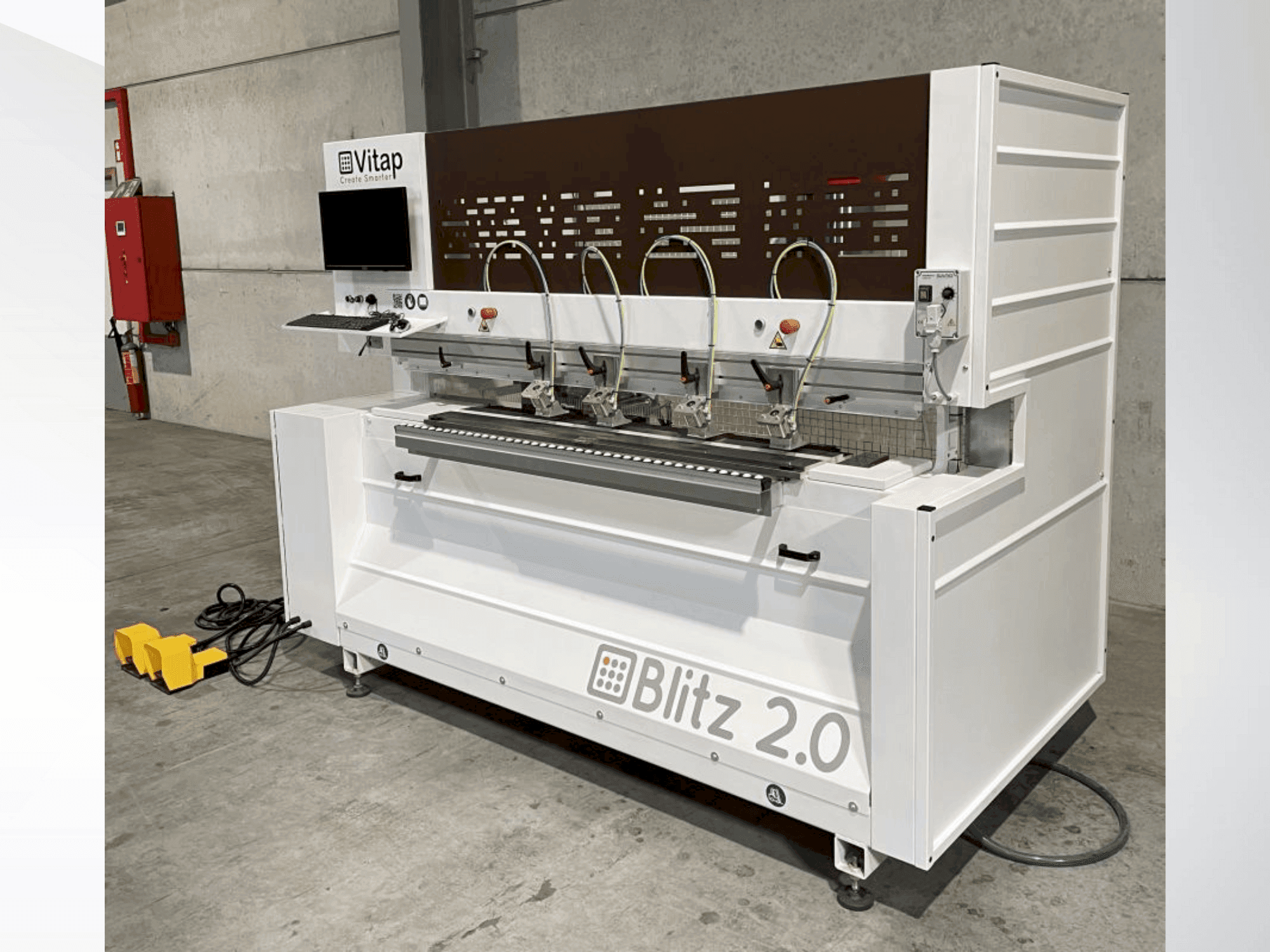 VITAP BLITZ 2.0 Mašinos vaizdas iš priekio