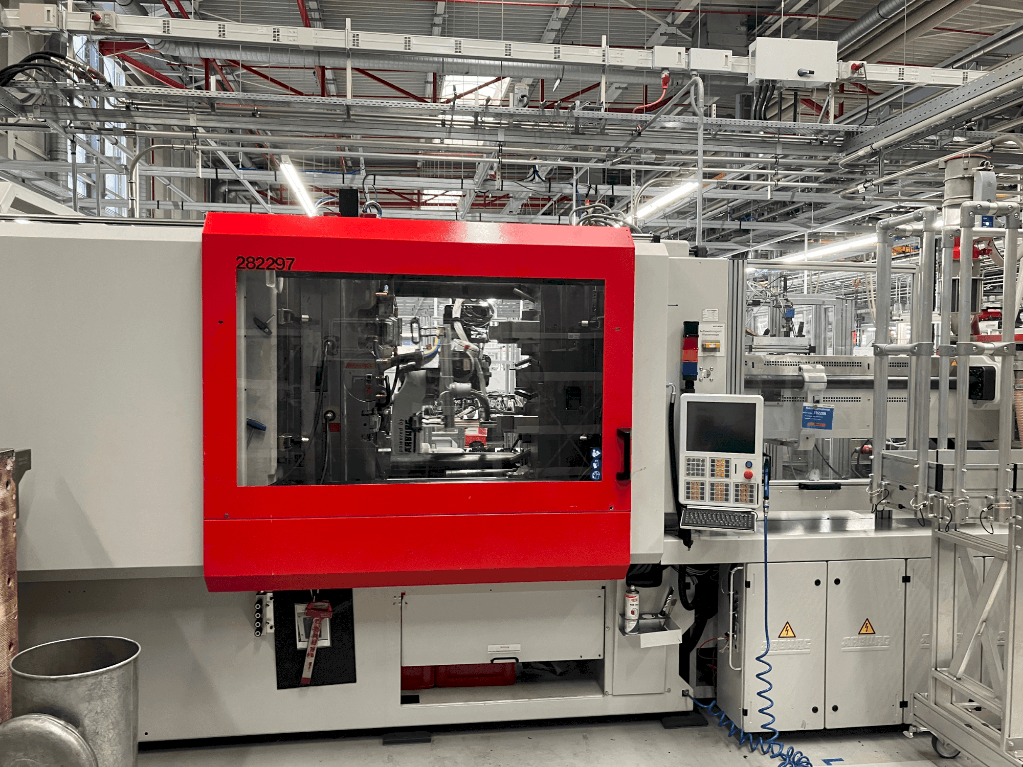 Arburg Allrounder 920 S 5000-2100 Mašinos vaizdas iš priekio