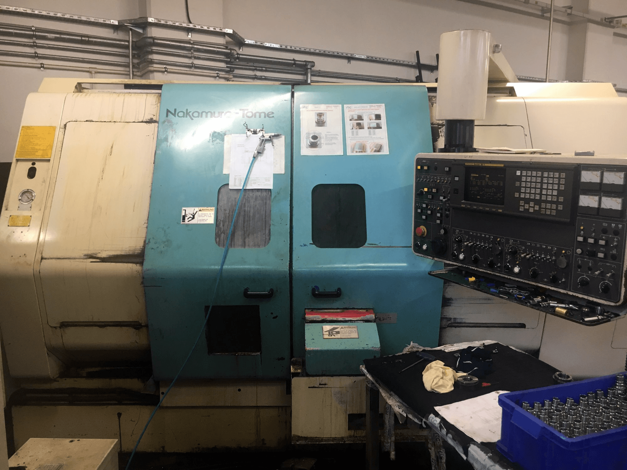 NAKAMURA-TOME TW-20 MMY Mašinos vaizdas iš priekio