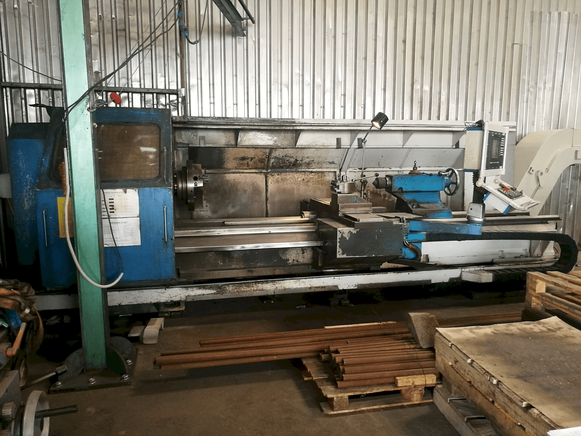 Heidenreich & Harbeck Hamburg 840 Mašinos vaizdas iš kairės pusės