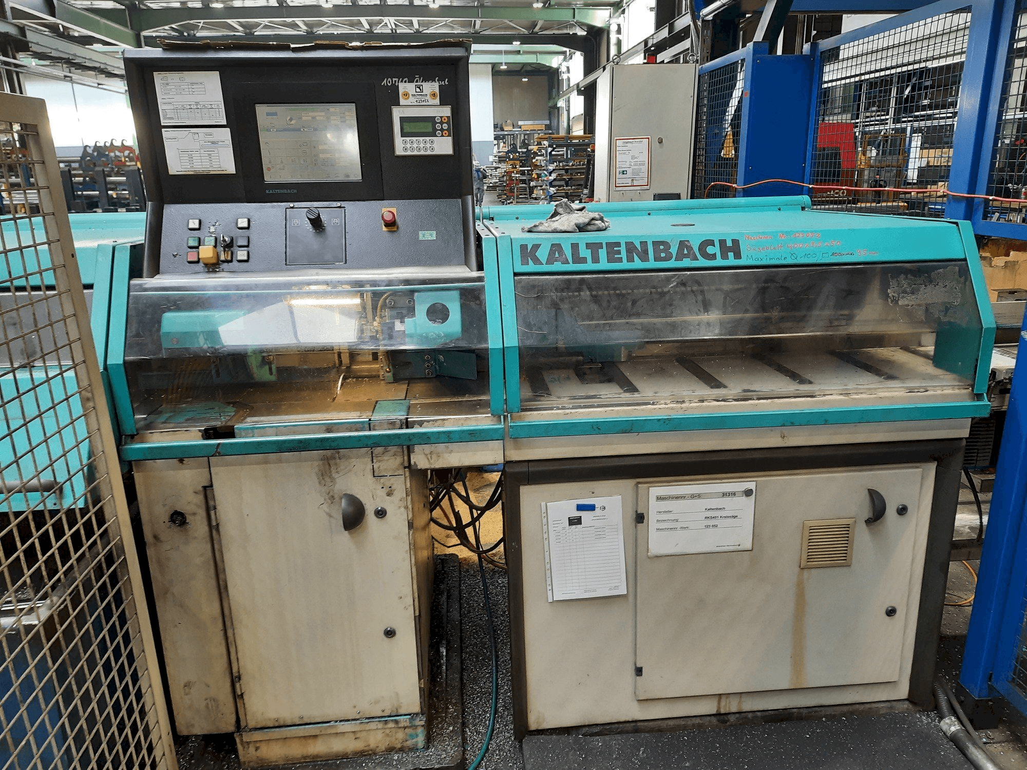KALTENBACH RKS 451 Mašinos vaizdas iš priekio