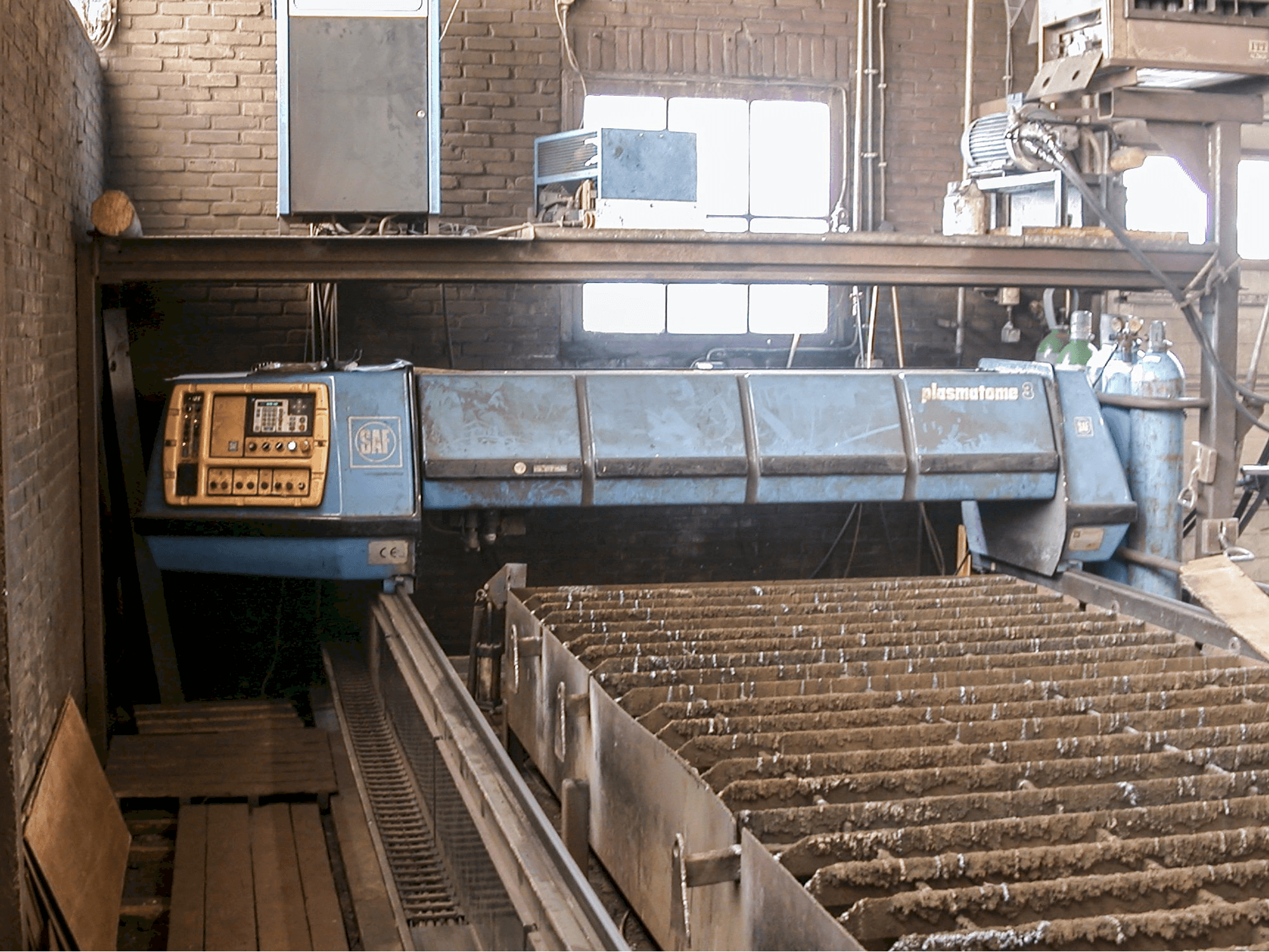 SAF PLASMATOME 3 Mašinos vaizdas iš priekio