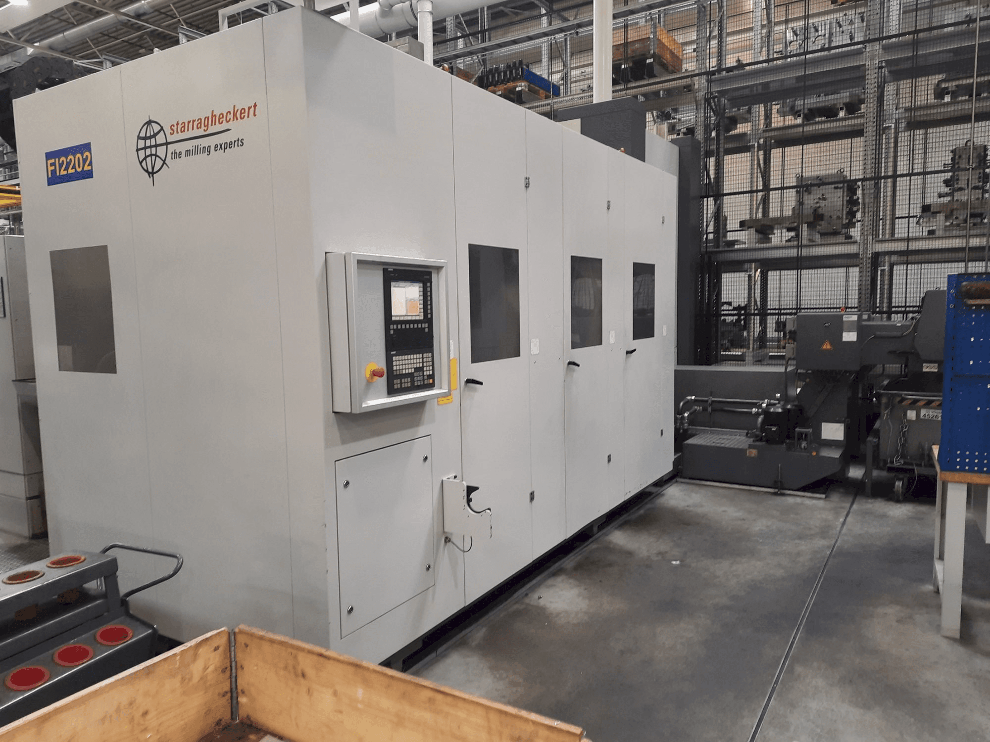 Heckert HEC 1000 Mašinos vaizdas iš priekio