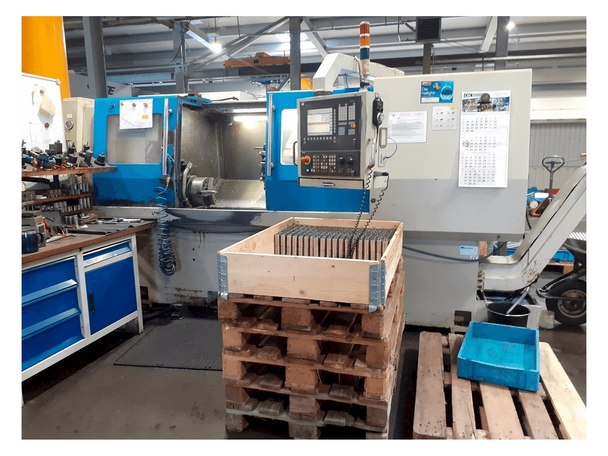 WAGNER Siemens WDS 560x1250 Mašinos vaizdas iš priekio