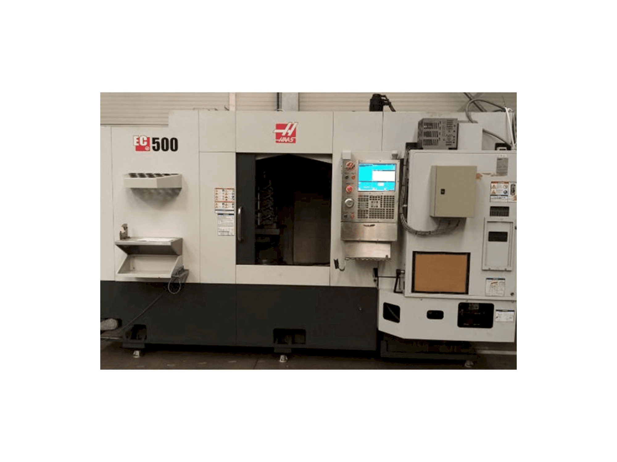 HAAS EC-500 Mašinos vaizdas iš priekio