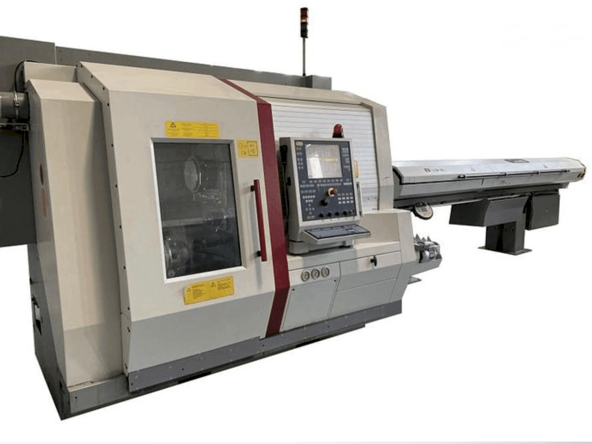 TRAUB TNL 32-7 Mašinos vaizdas iš priekio