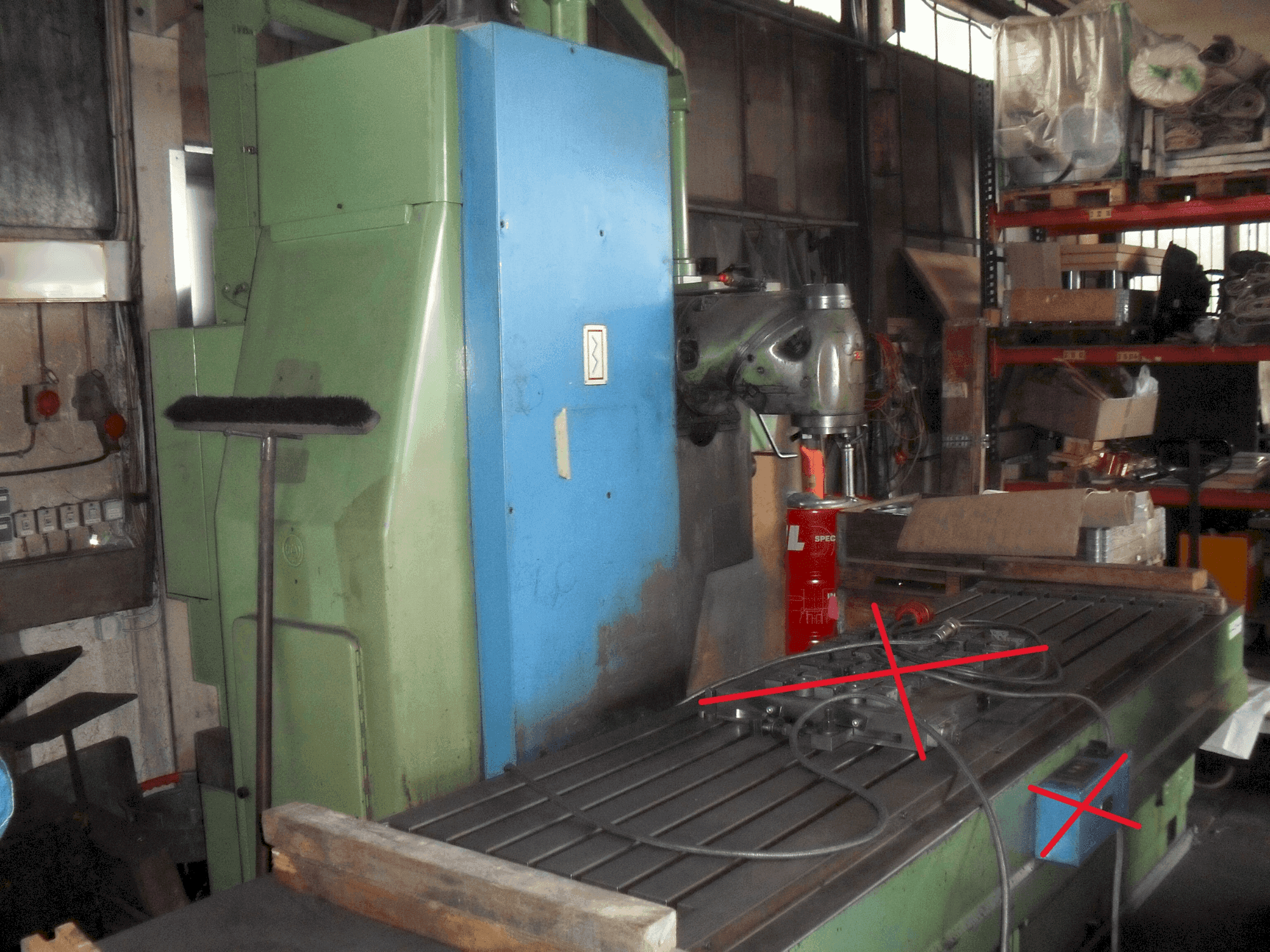 SACHMAN RP 3 Mašinos vaizdas iš priekio