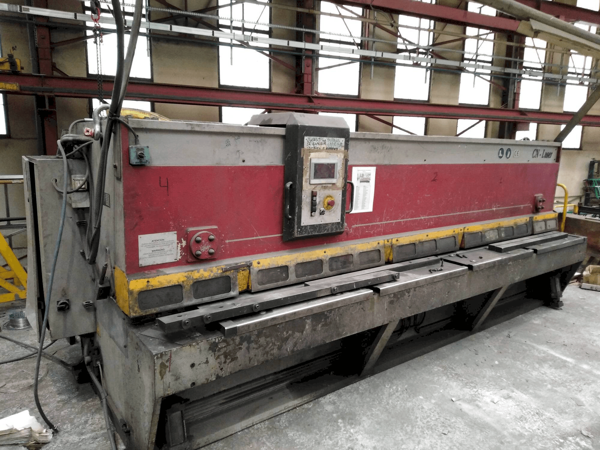 Casanova VCE 07-4100 X 6 Mašinos vaizdas iš priekio