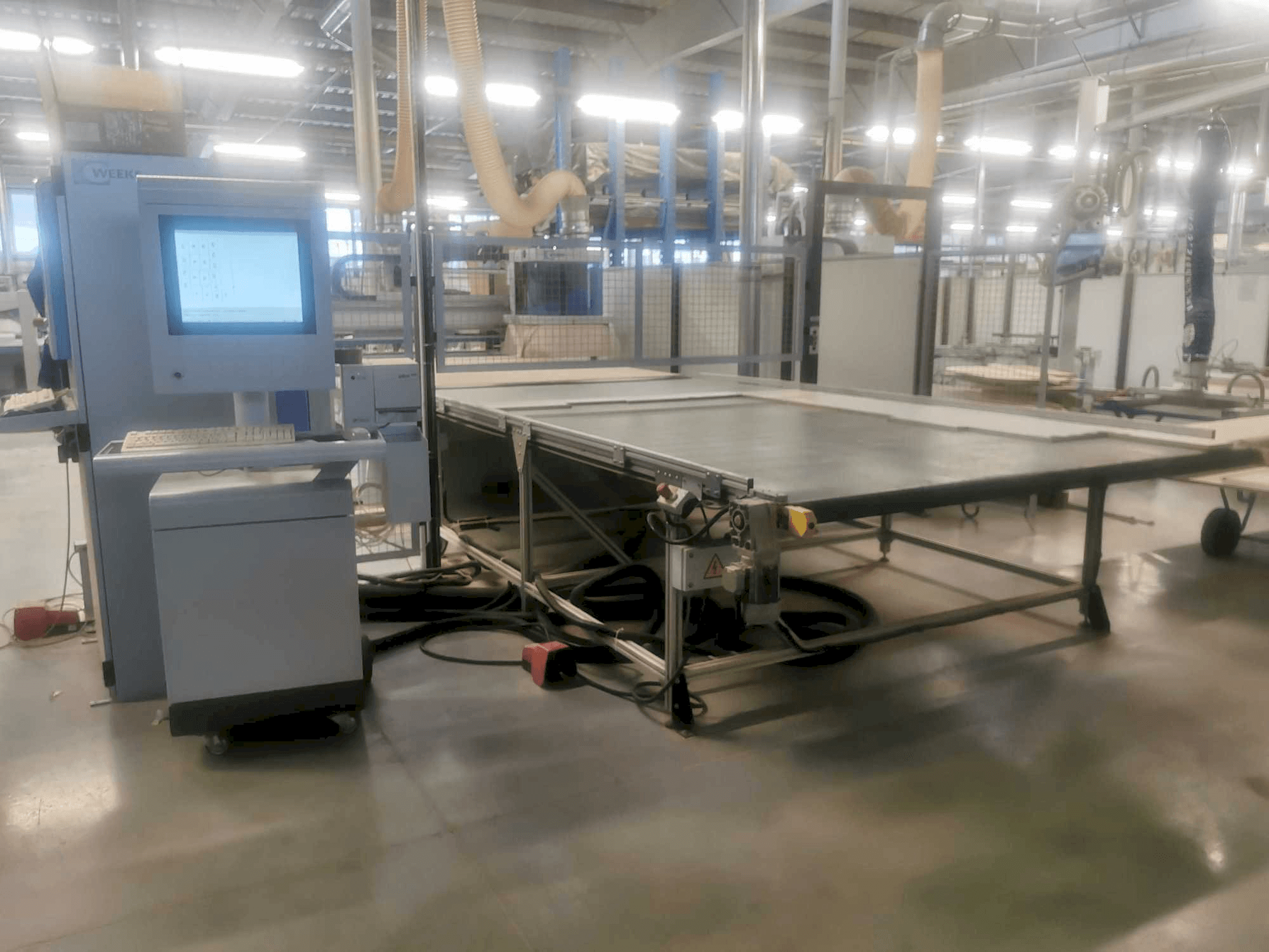 HOMAG Vantage 28M Mašinos vaizdas iš priekio