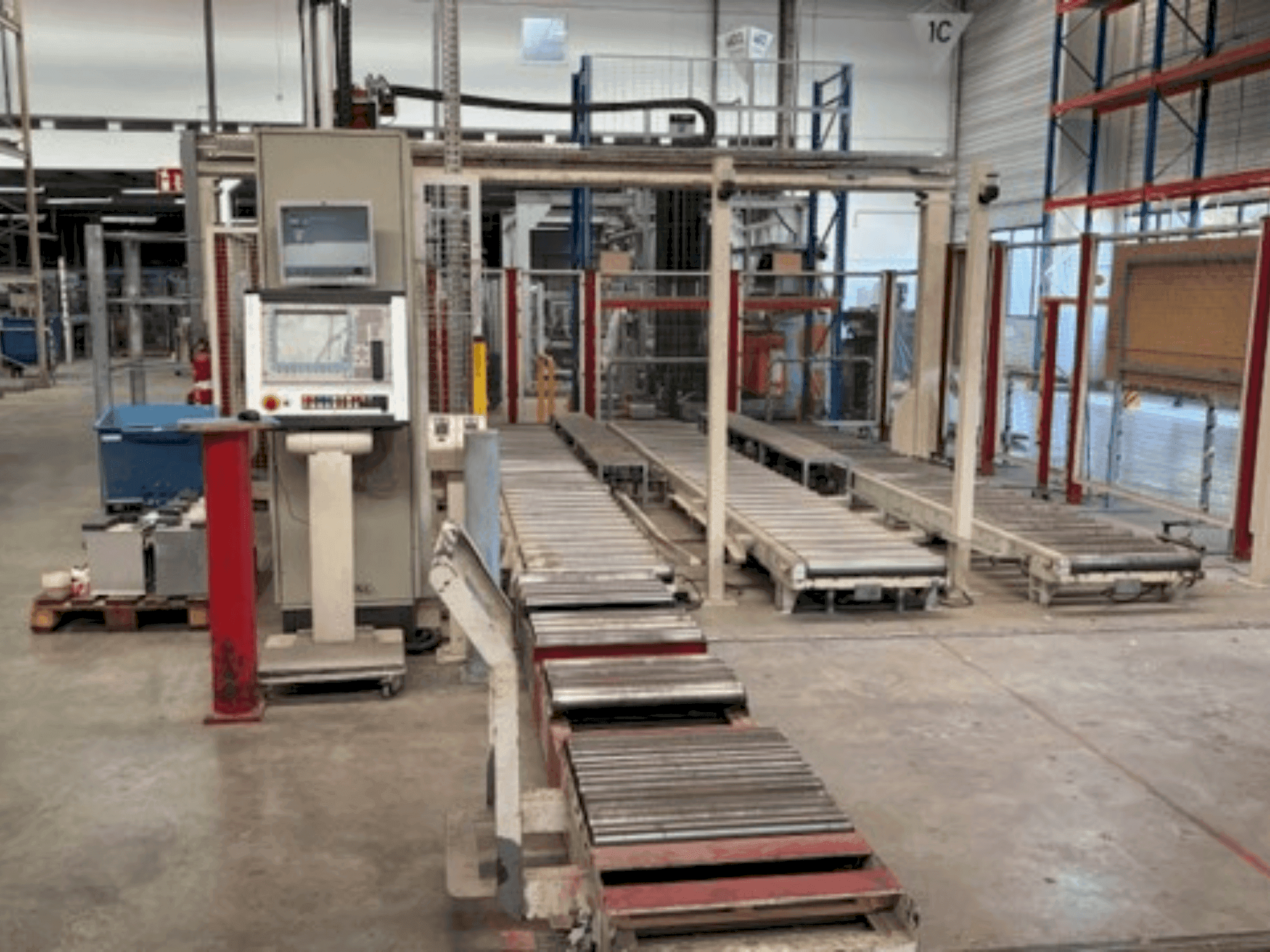 LIGMATECH MAW/Nottmeyer, Ligmatech Mašinos vaizdas iš priekio