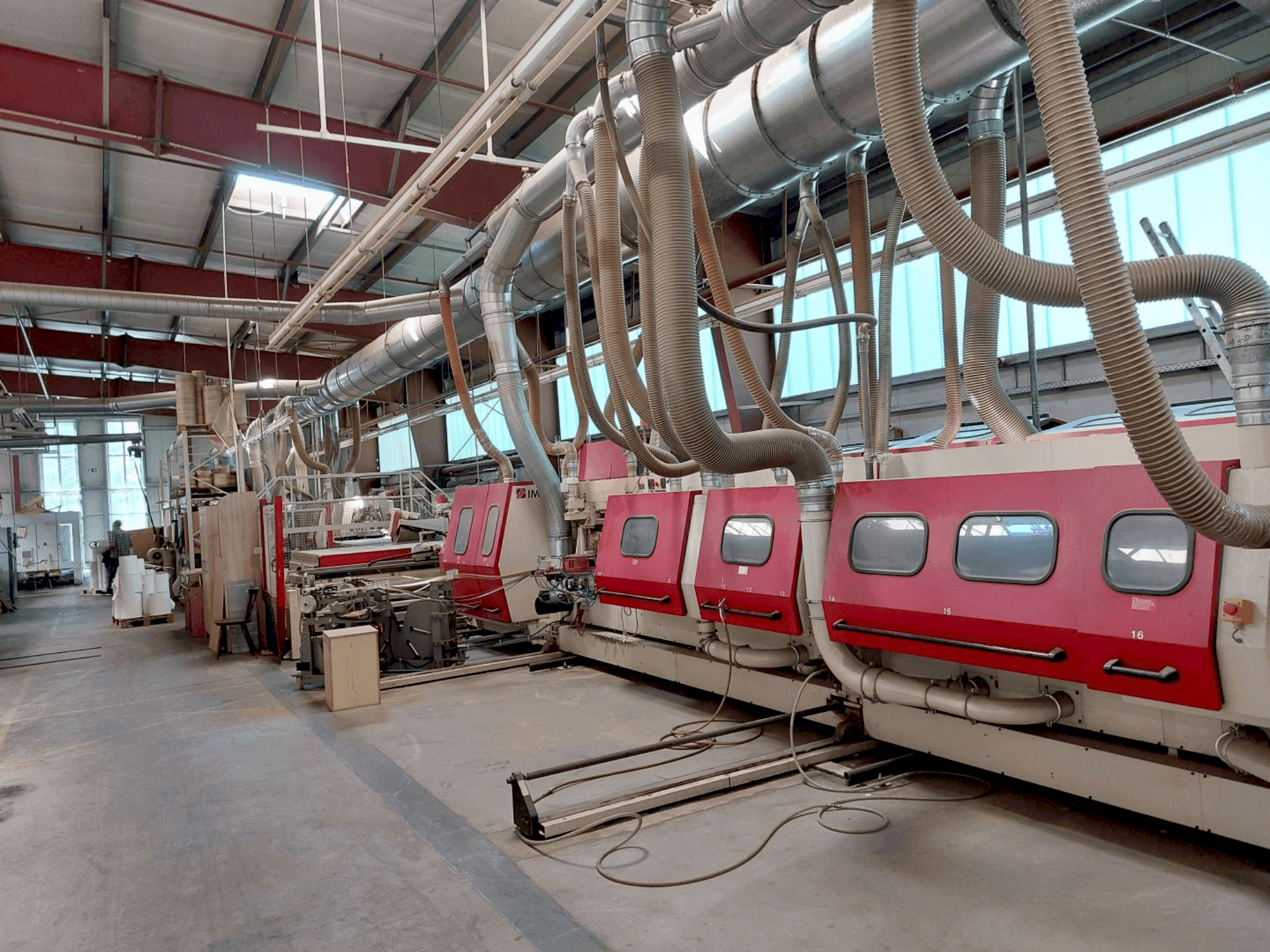 IMA COMBIMA / K/ II/ R75 / 1075 / V / R3 Mašinos vaizdas iš priekio