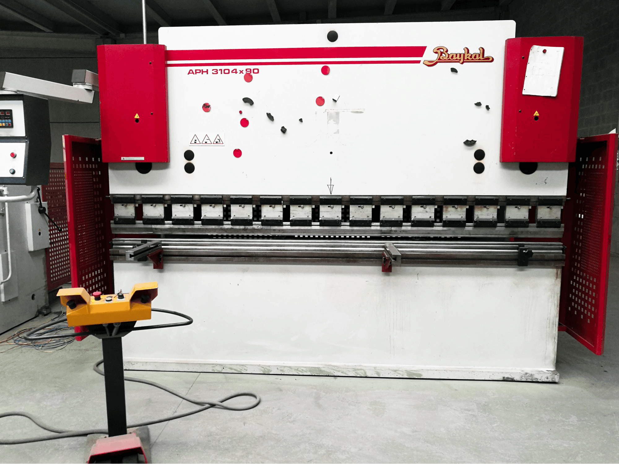 Baykal APH 3104x90 Mašinos vaizdas iš priekio