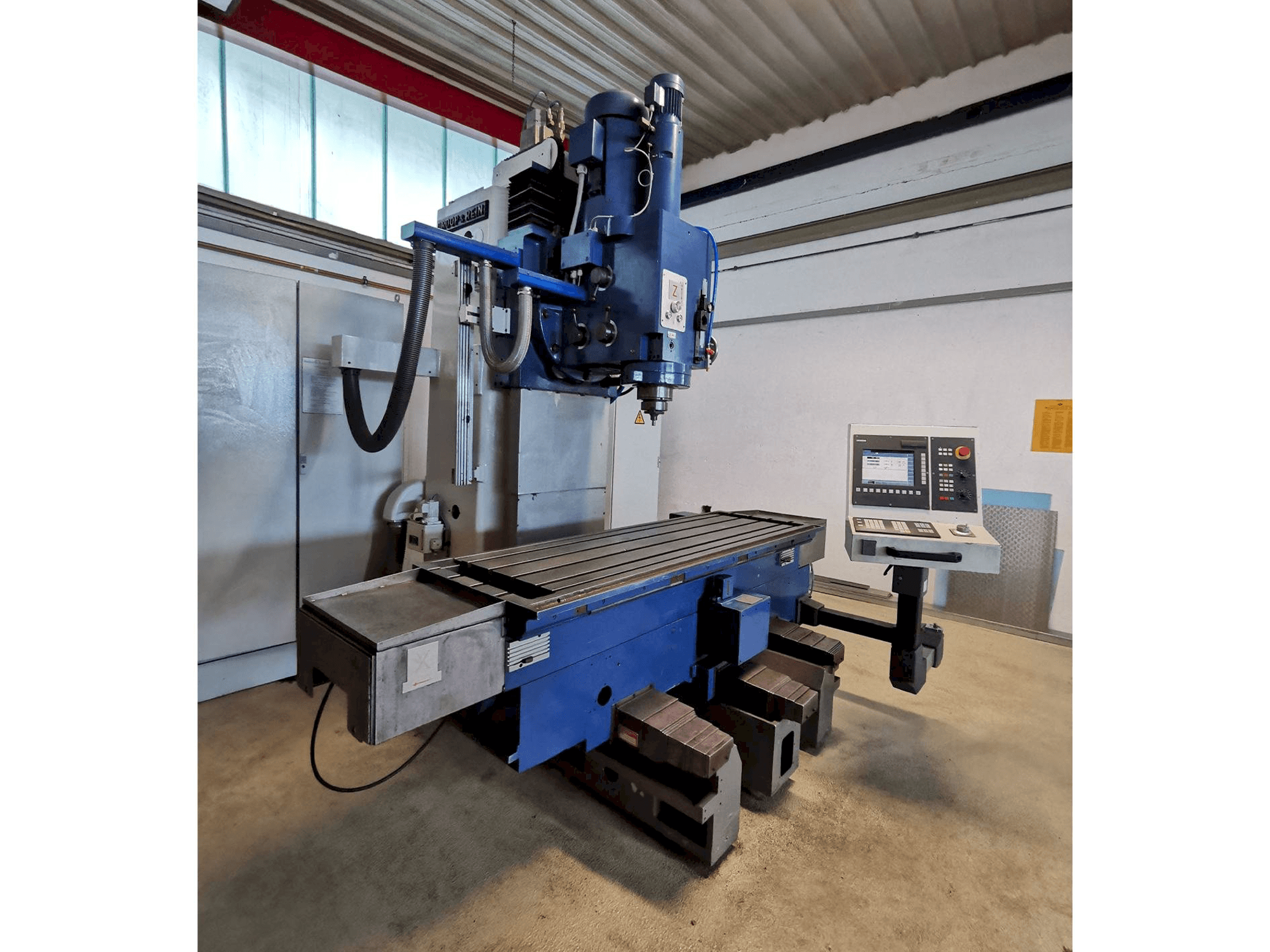 Droop & Rein FS 100 ke Mašinos vaizdas iš priekio