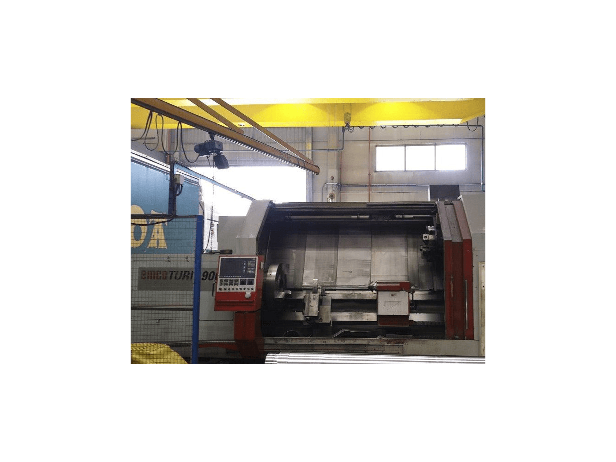 EMCO EMCOTURN 900 Mašinos vaizdas iš priekio