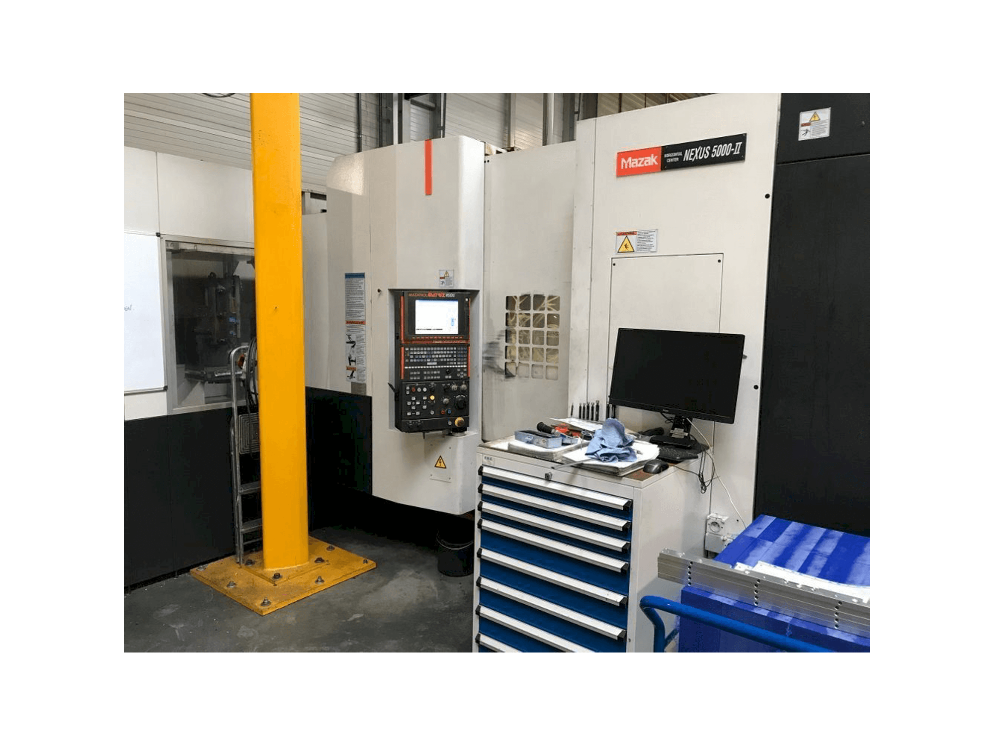 Mazak Nexus 5000-II Mašinos vaizdas iš priekio