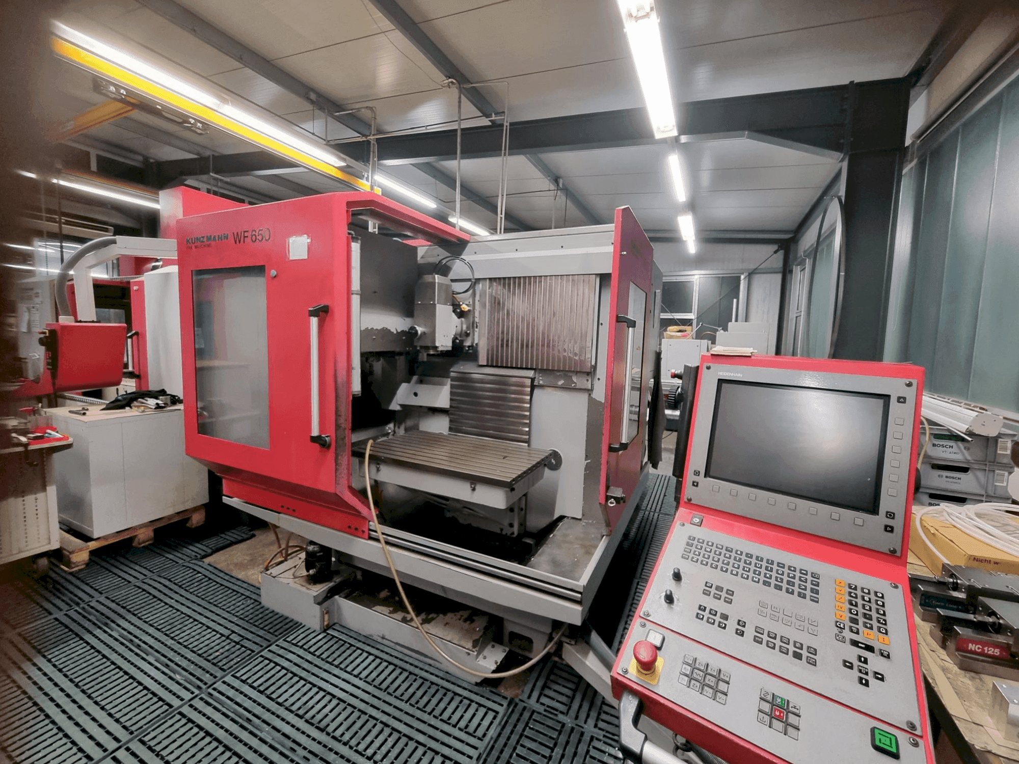 KUNZMANN WF 650 Mašinos vaizdas iš priekio