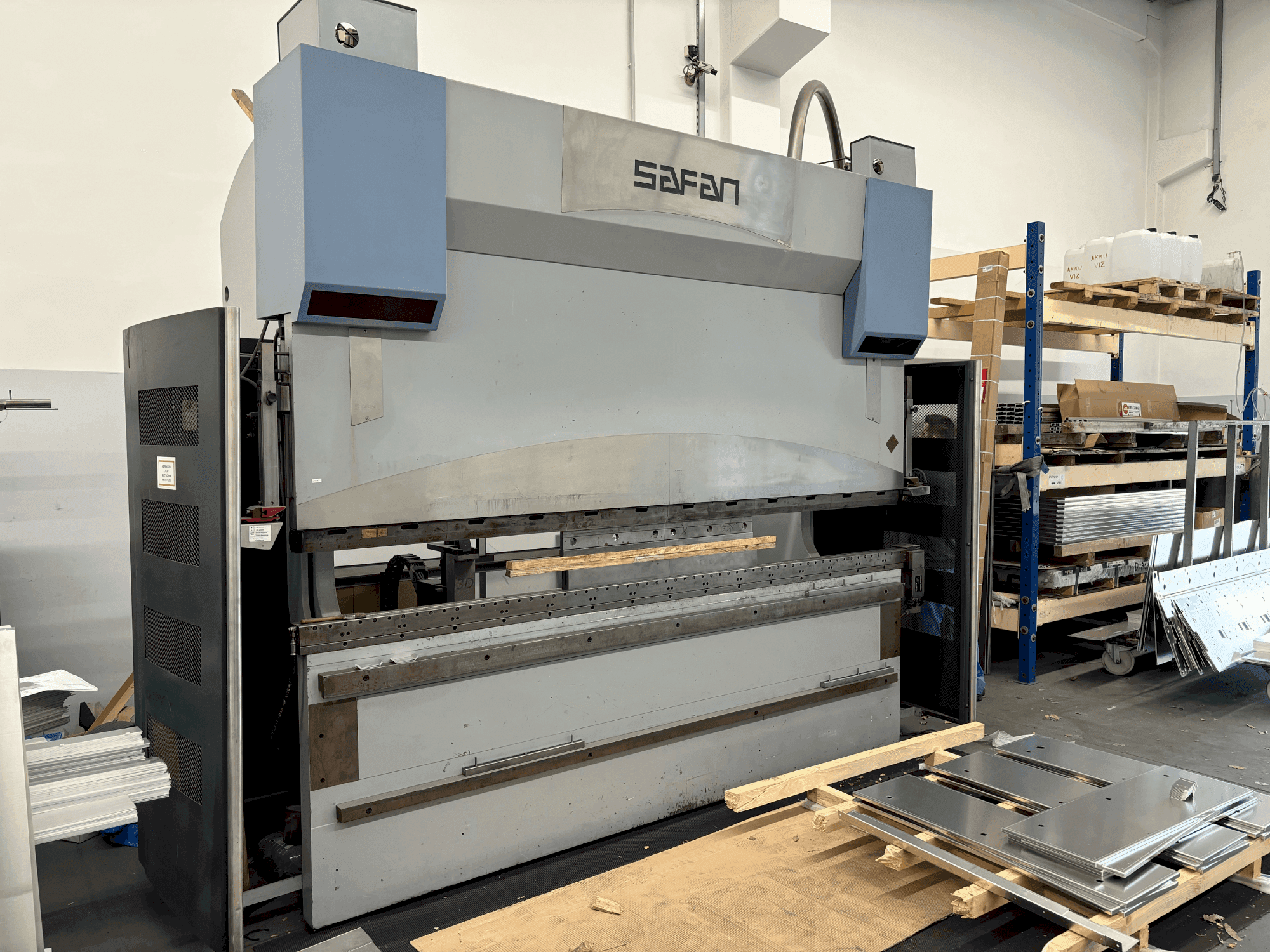 Safan CNCL-K 170-3100 TS1 Mašinos vaizdas iš priekio