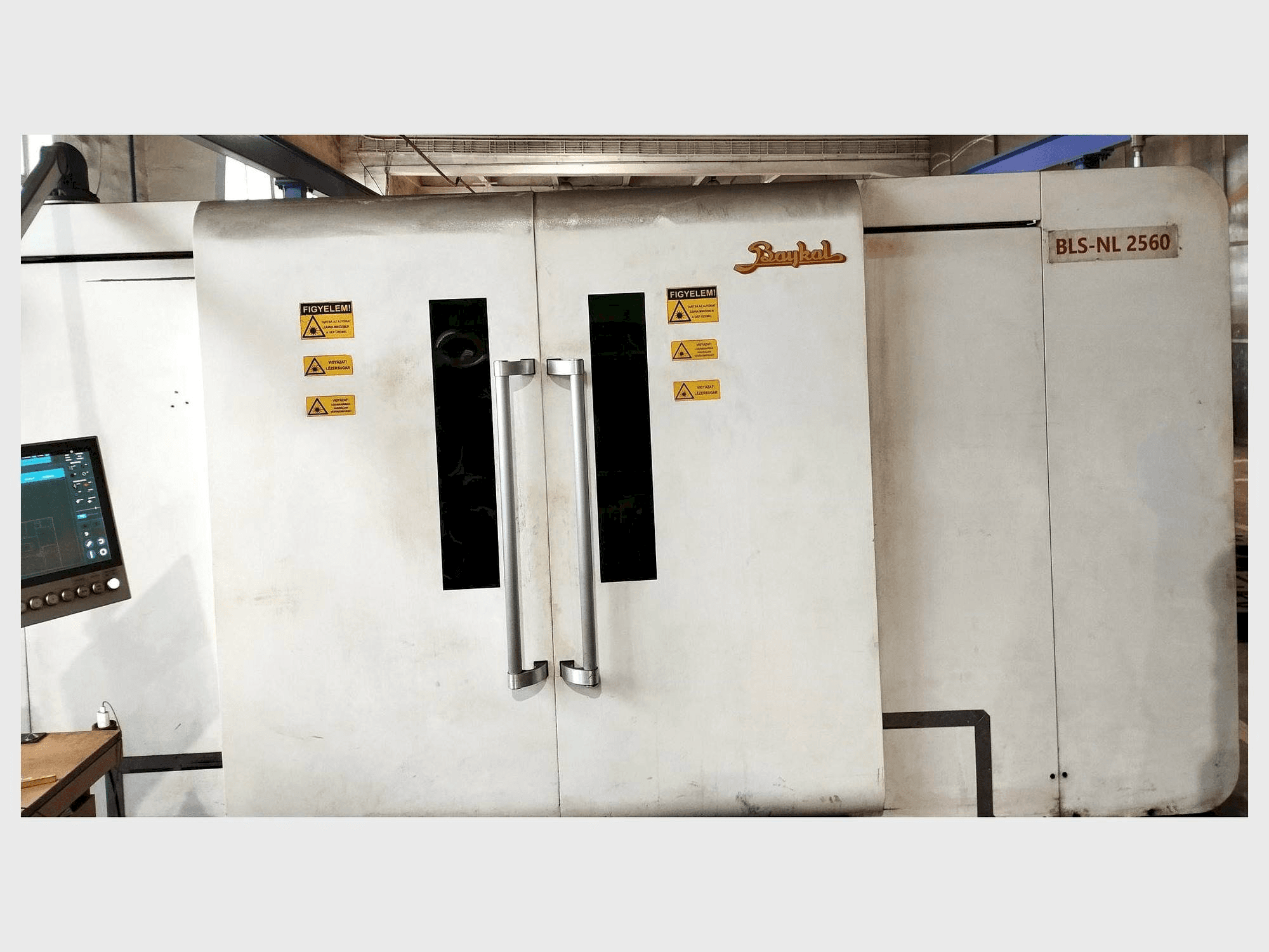 Baykal BLS-NL 2060 4kW Fiber Mašinos vaizdas iš priekio