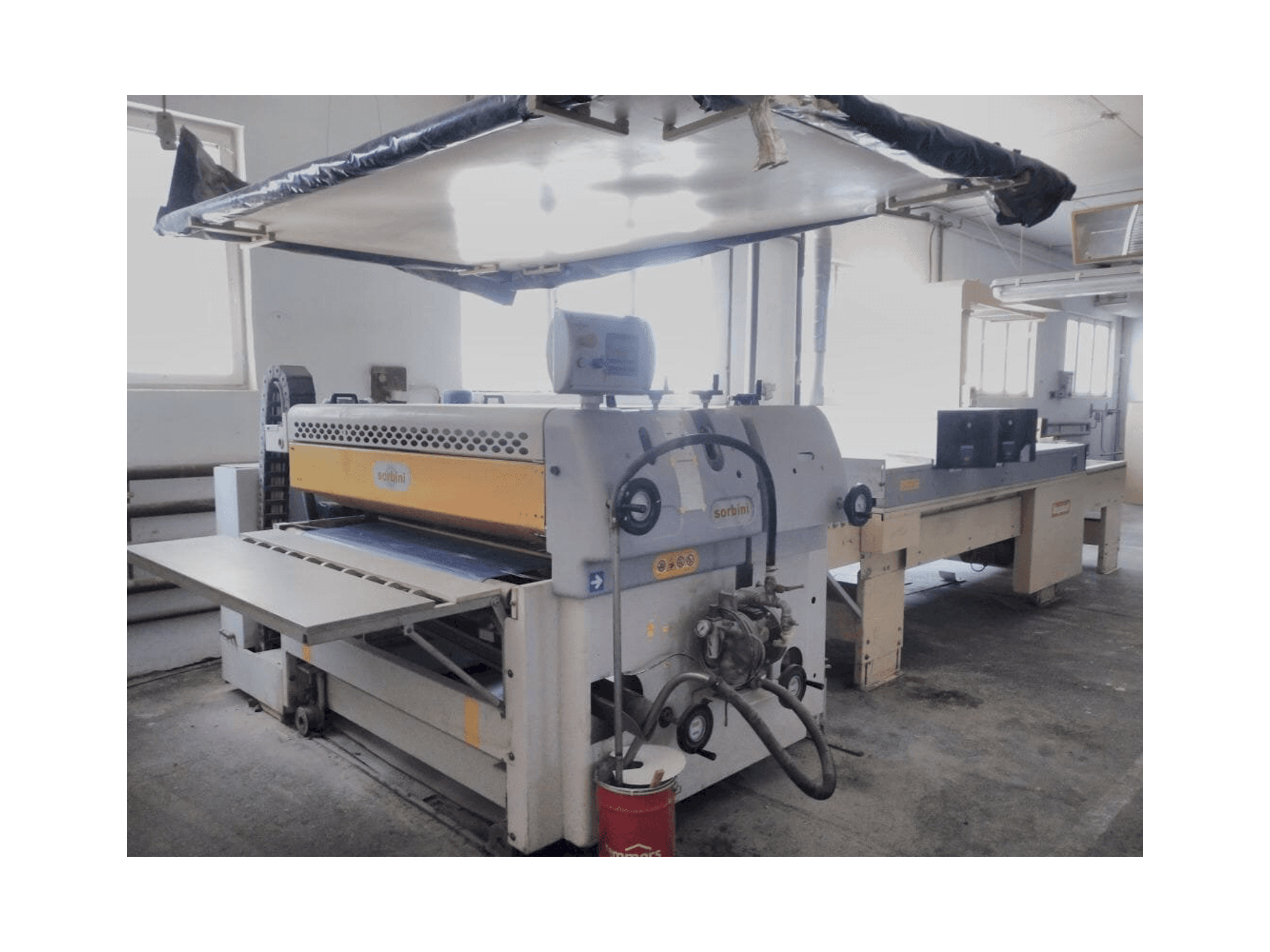 SORBINI smartcoater sp1 Mašinos vaizdas iš priekio