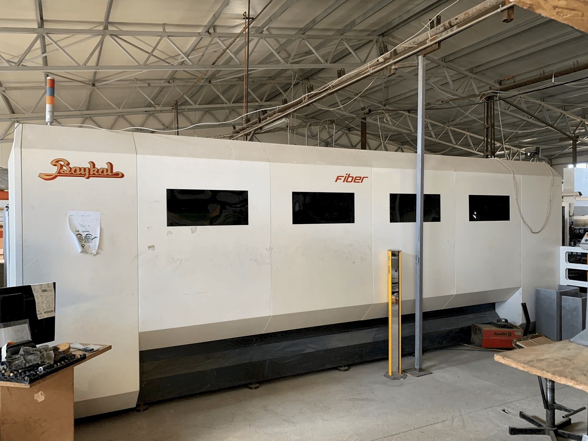 Baykal BLS-NL 1530 2kW Mašinos vaizdas iš priekio