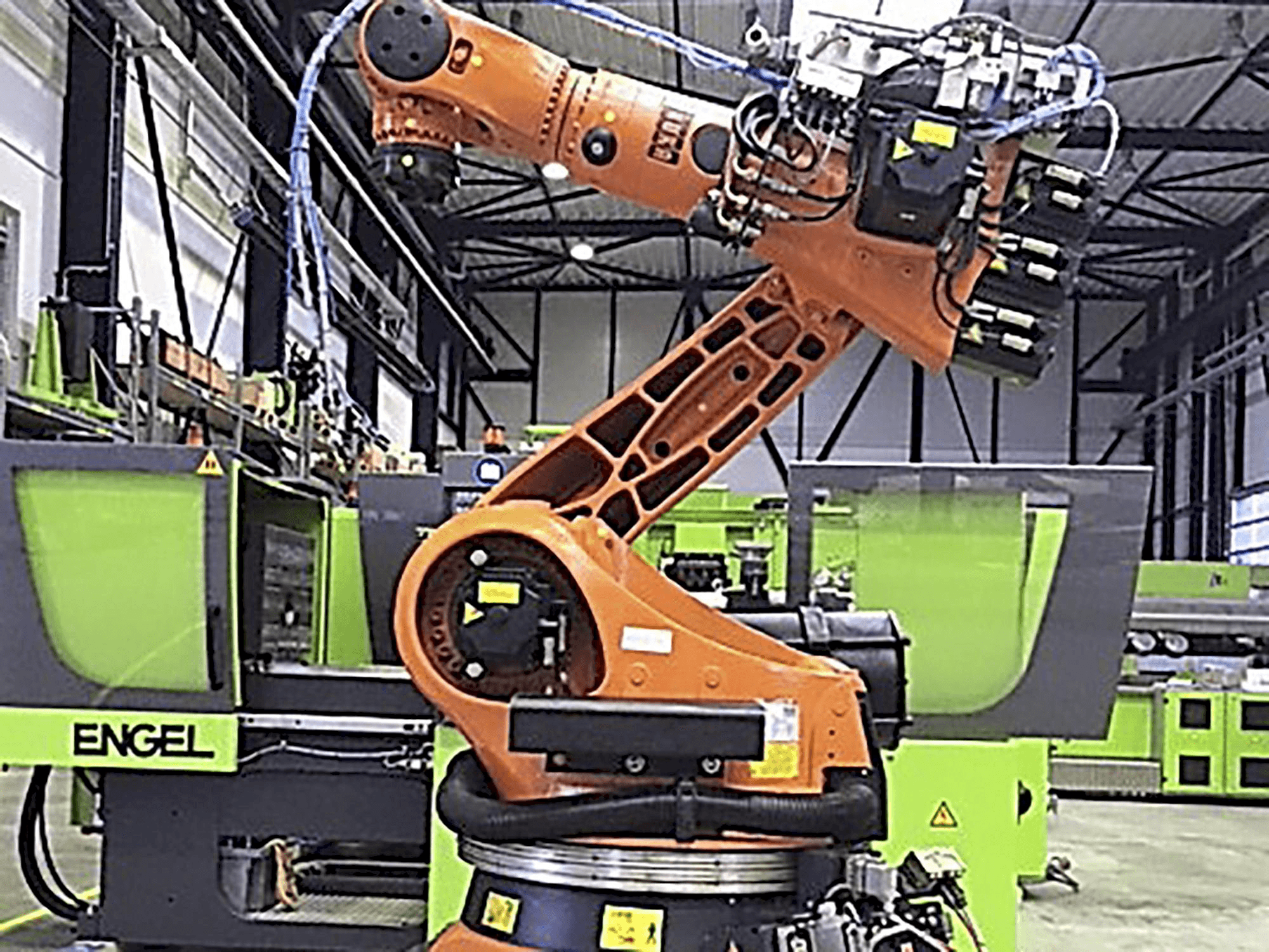 KUKA Mašinos vaizdasKR210 iš priekio