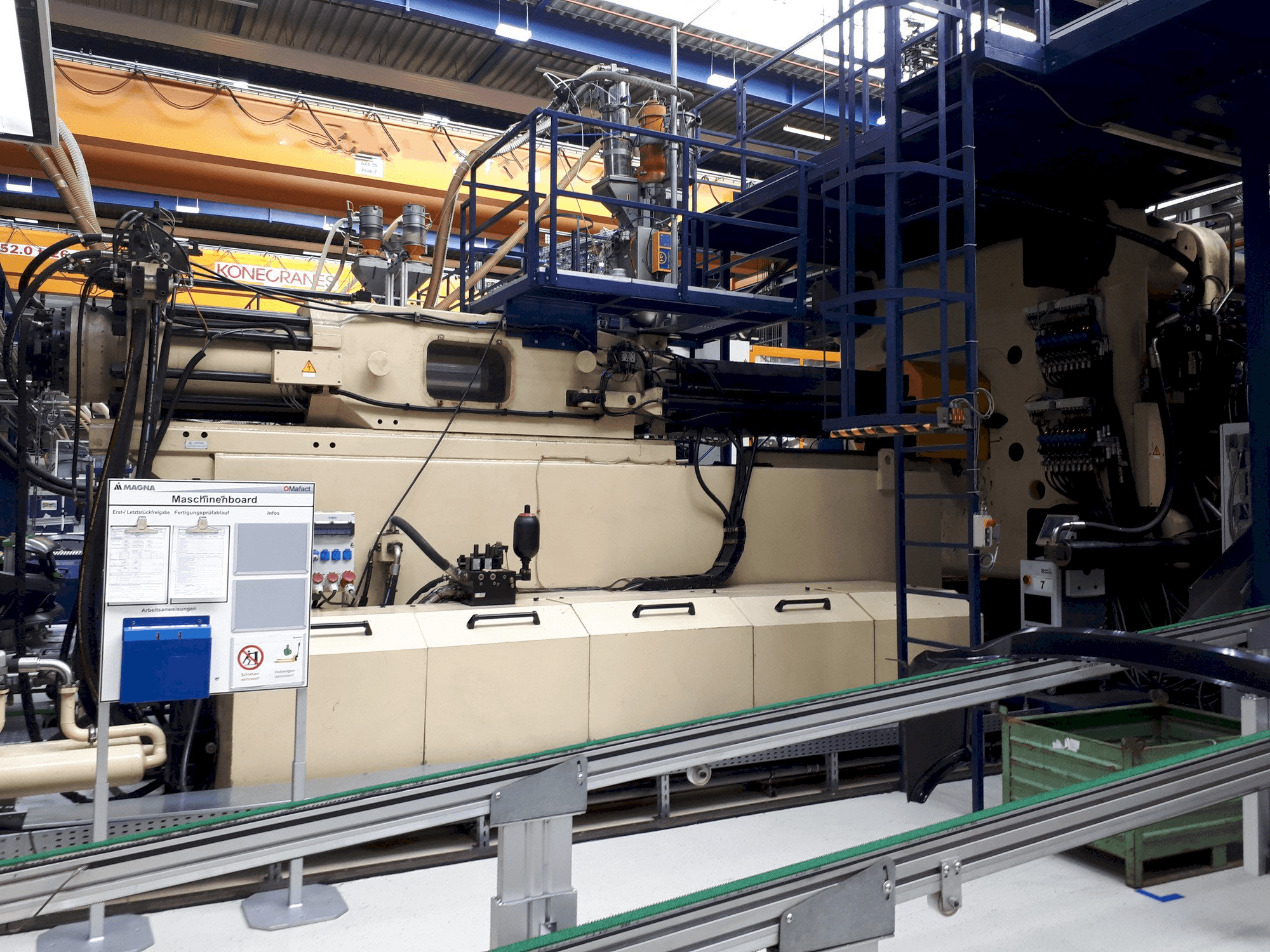 Husky SGM 3650 Mašinos vaizdas iš priekio