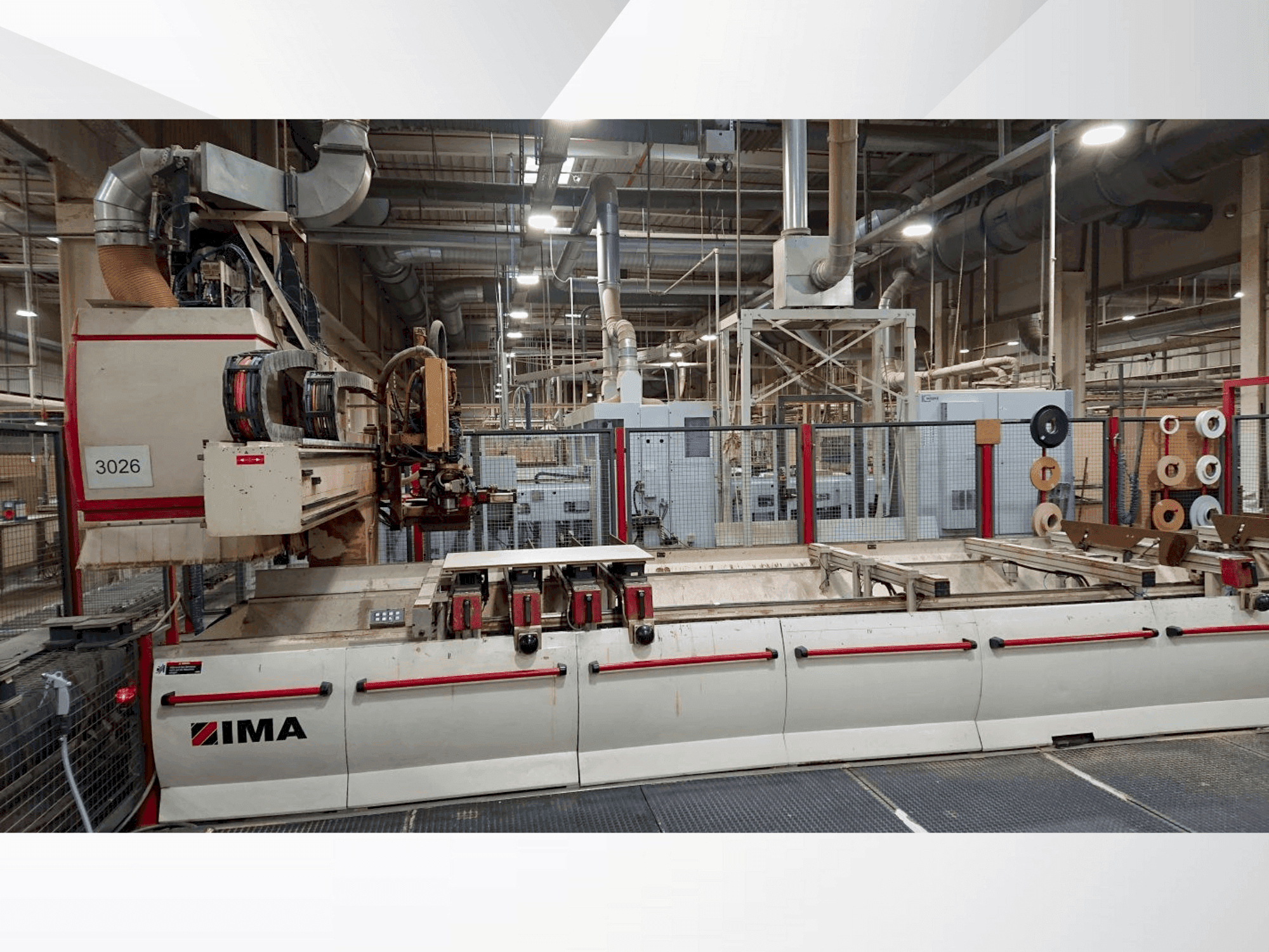 IMA BIMA 410 / V Typ 140 / 600 Mašinos vaizdas iš priekio