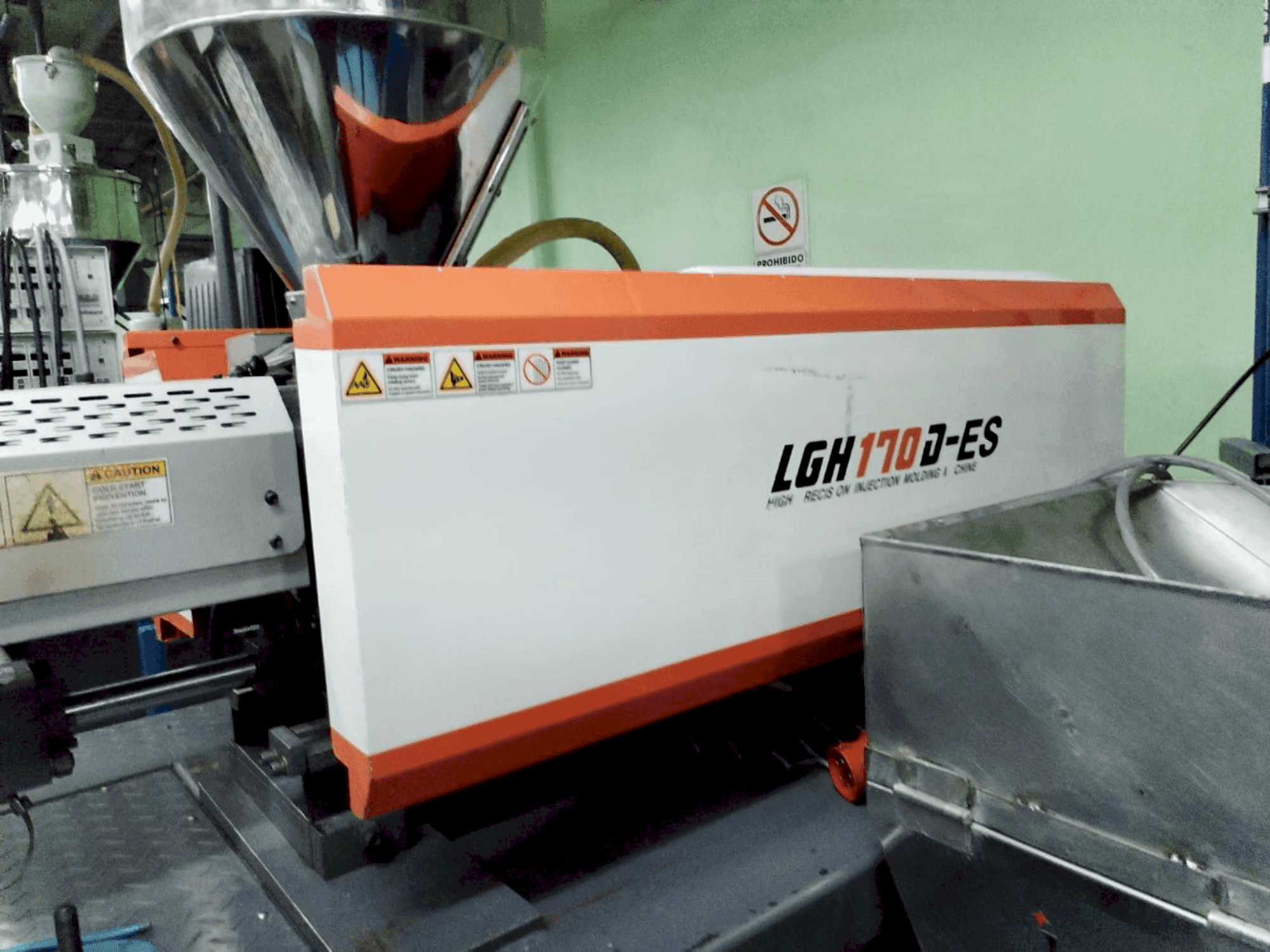 LS MTRON LGH 170D-ES Mašinos vaizdas iš priekio