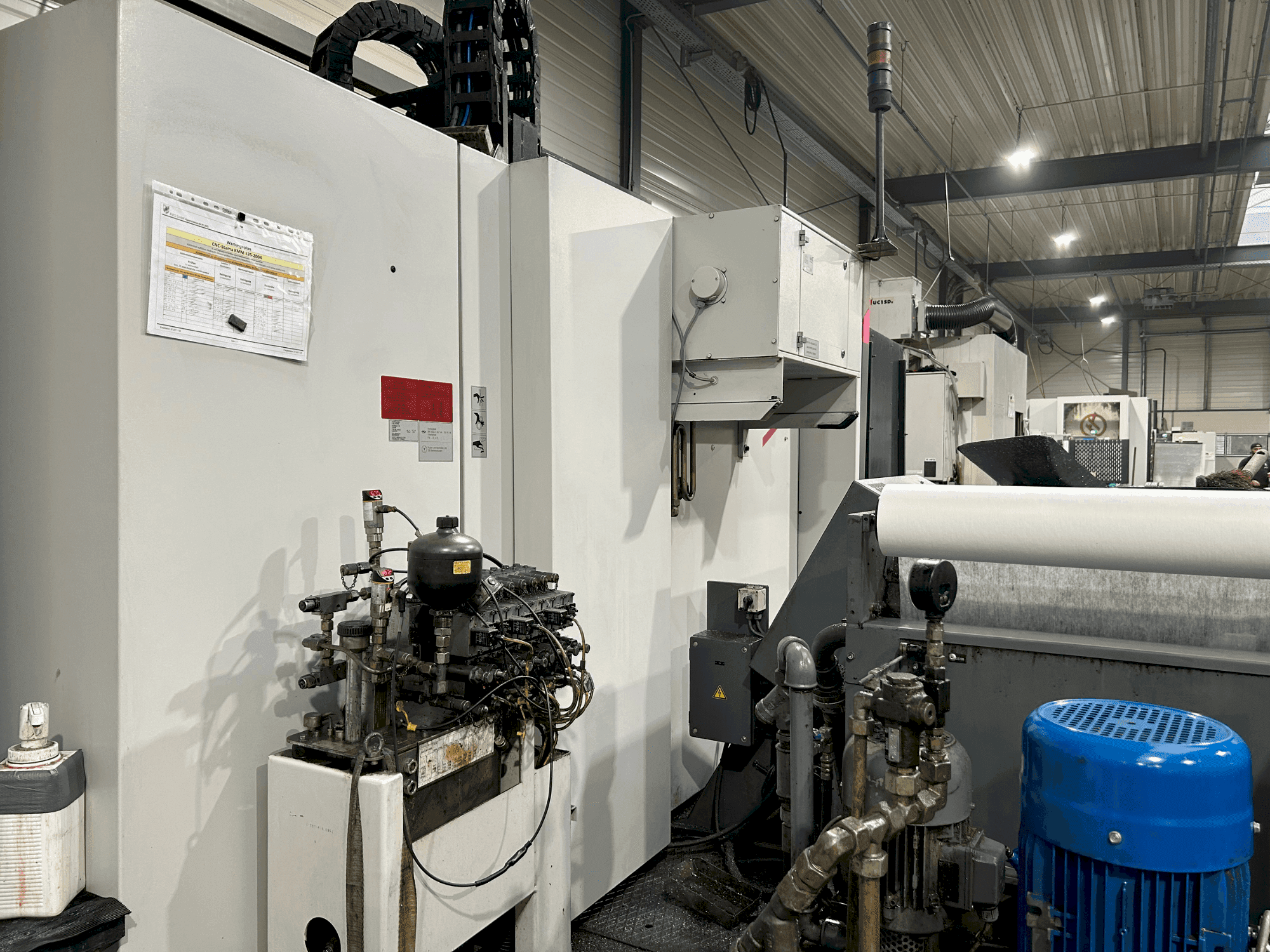 STAMA MC 326 TWIN Mašinos vaizdas iš priekio