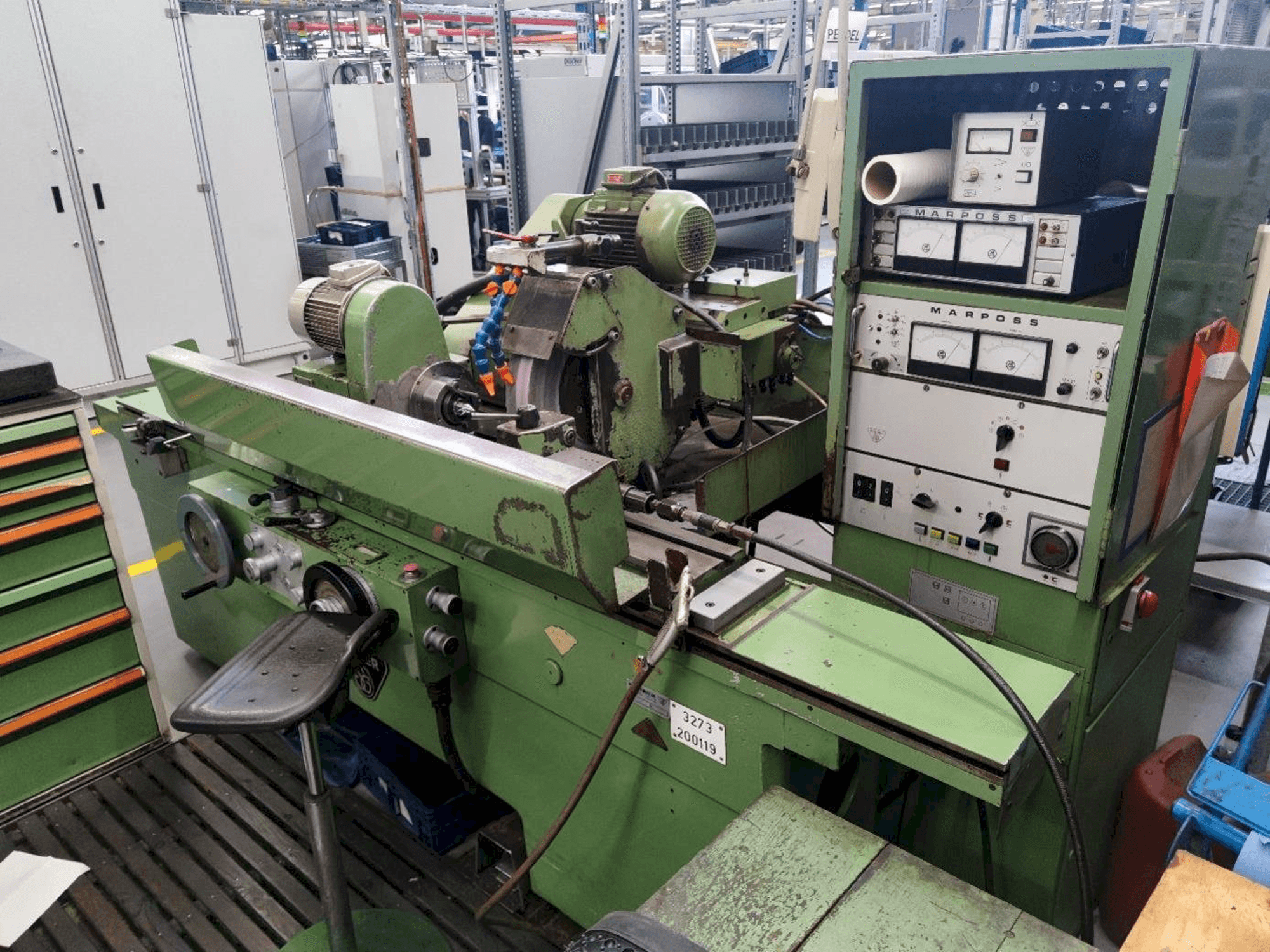 STUDER RHU 1000/125-DR Mašinos vaizdas iš priekio