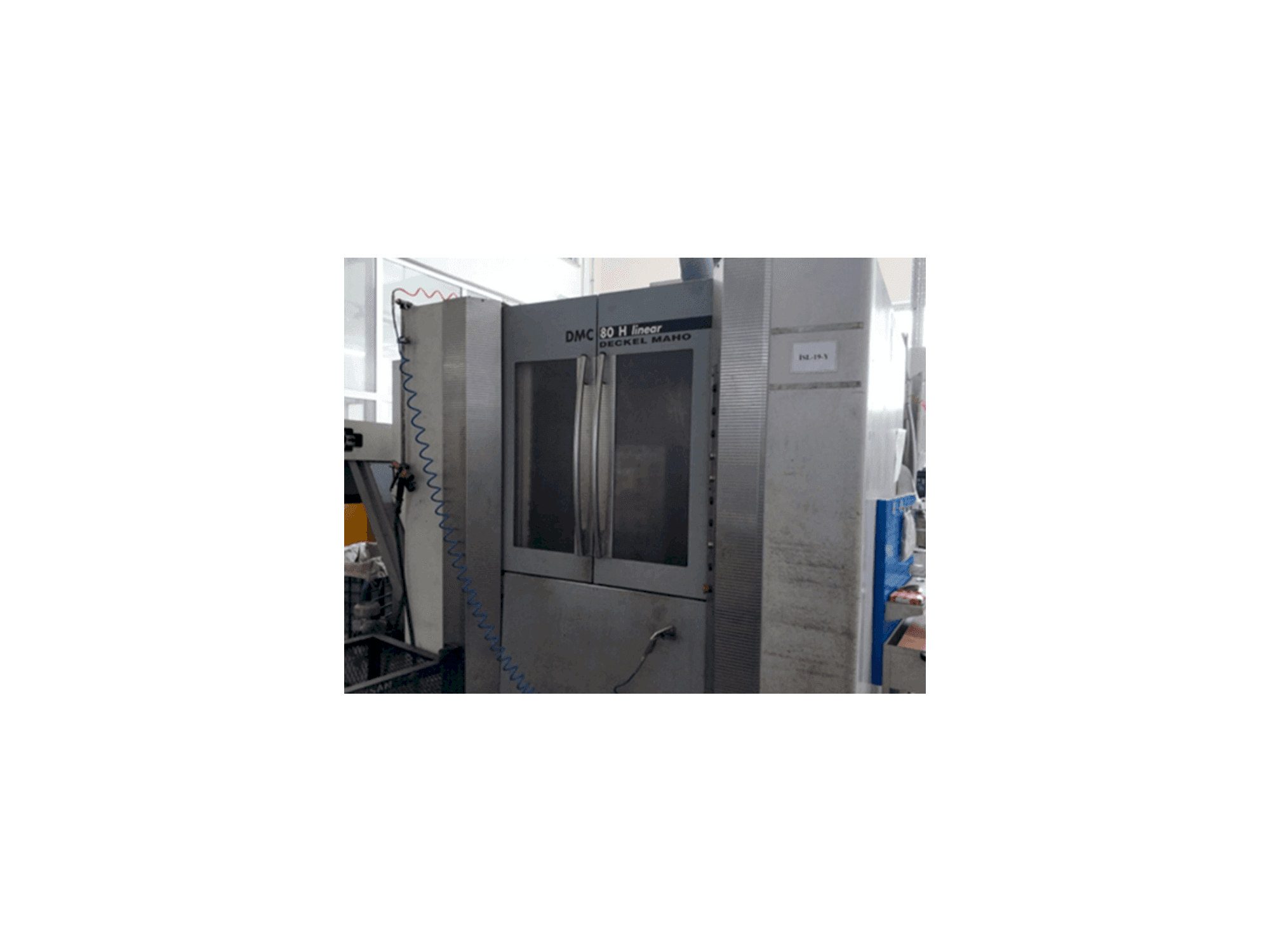 DECKEL MAHO DMC 80 H linear Mašinos vaizdas iš priekio