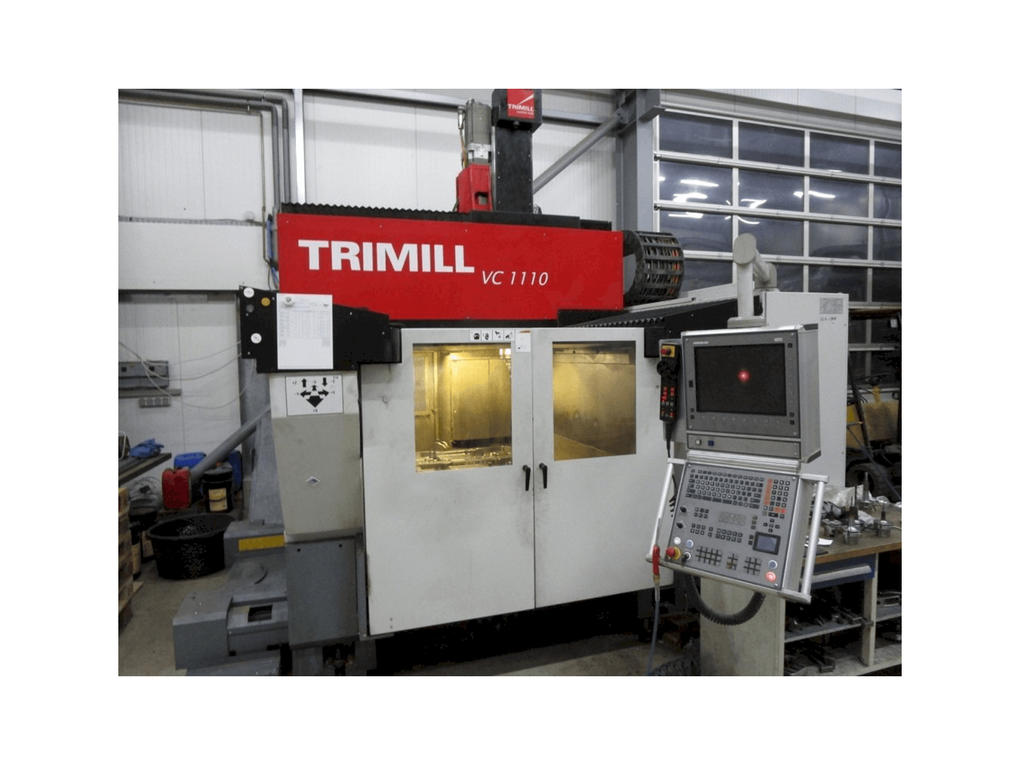 TRIMILL VC1110 Mašinos vaizdas iš priekio