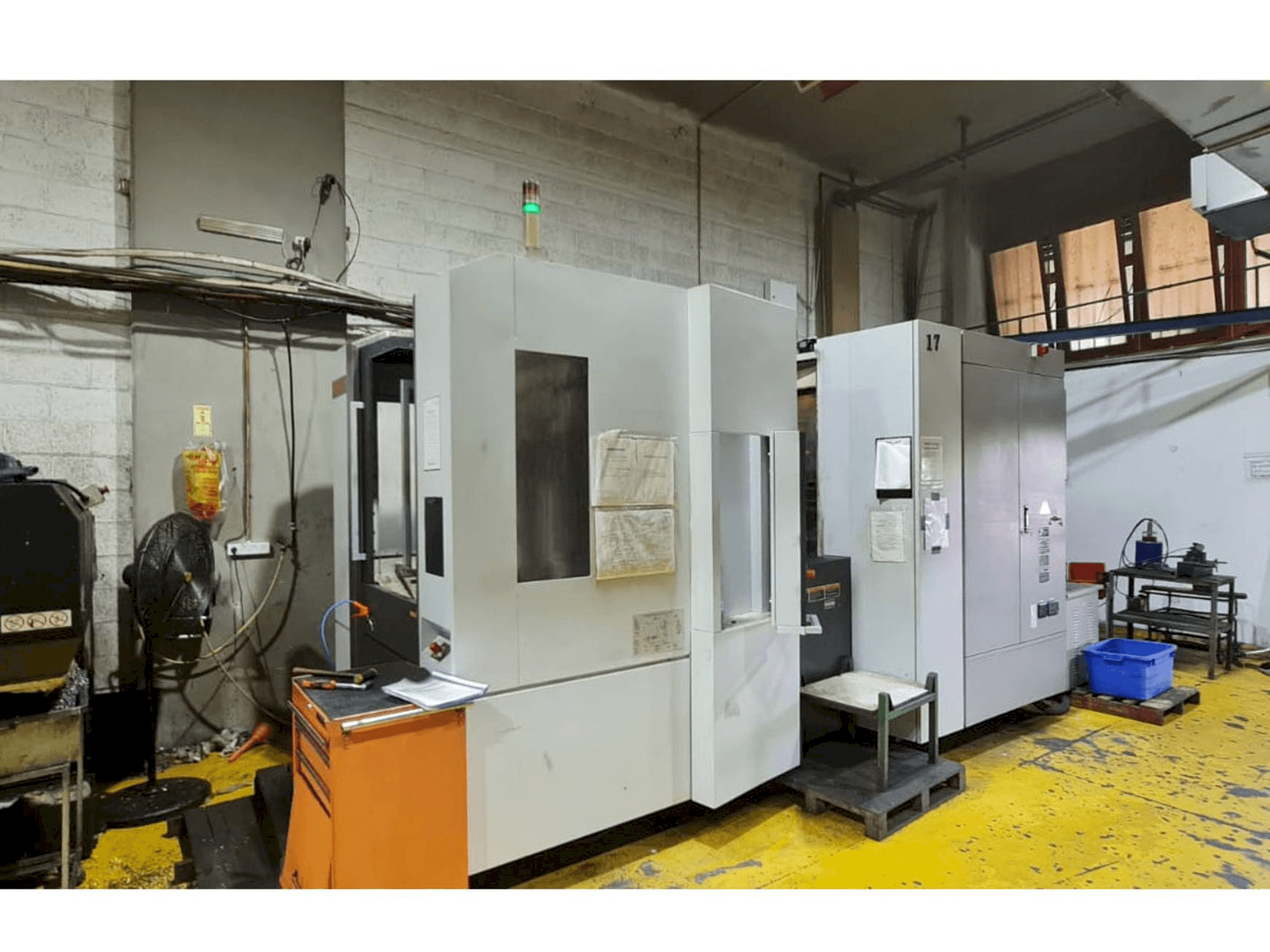 MORI SEIKI NH-5000 / 40DCG Mašinos vaizdas iš priekio