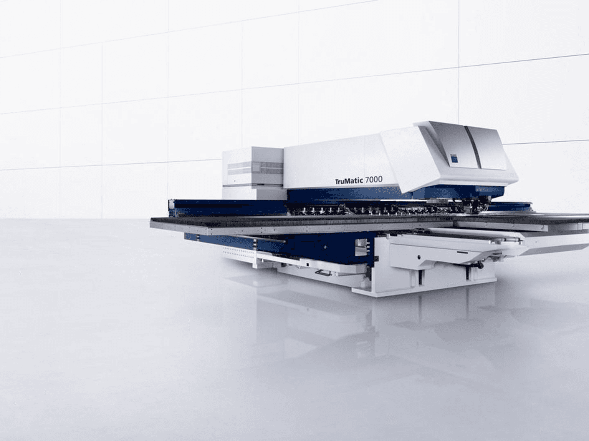 Trumpf TC 7000 Mašinos vaizdas iš priekio