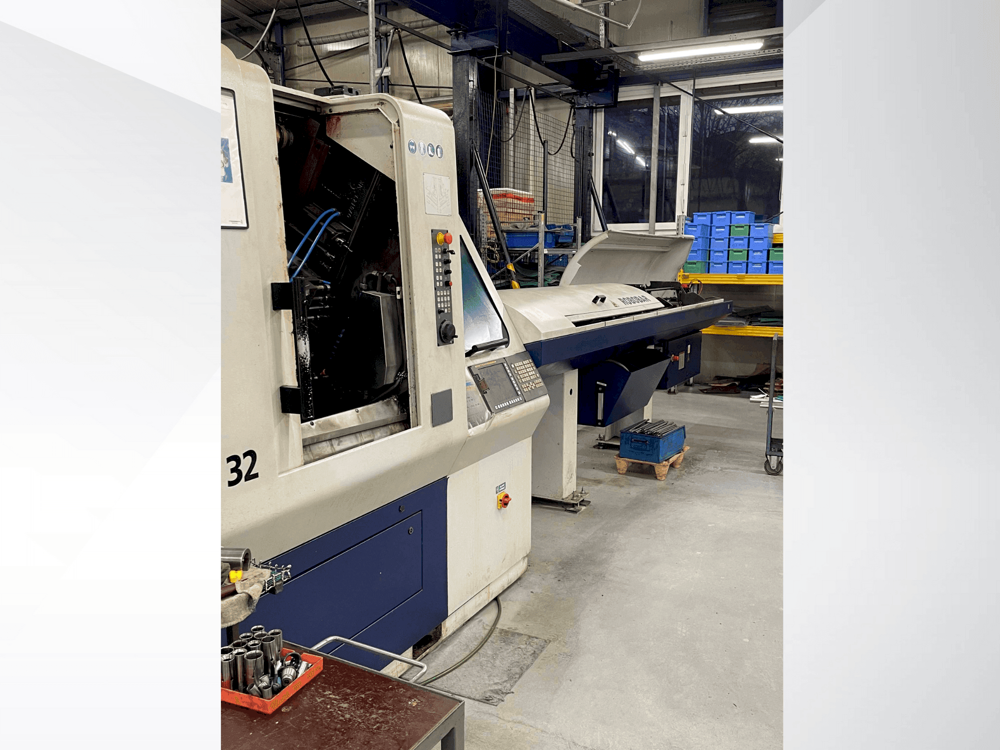 TORNOS DECO Sigma 32 Mašinos vaizdas iš priekio