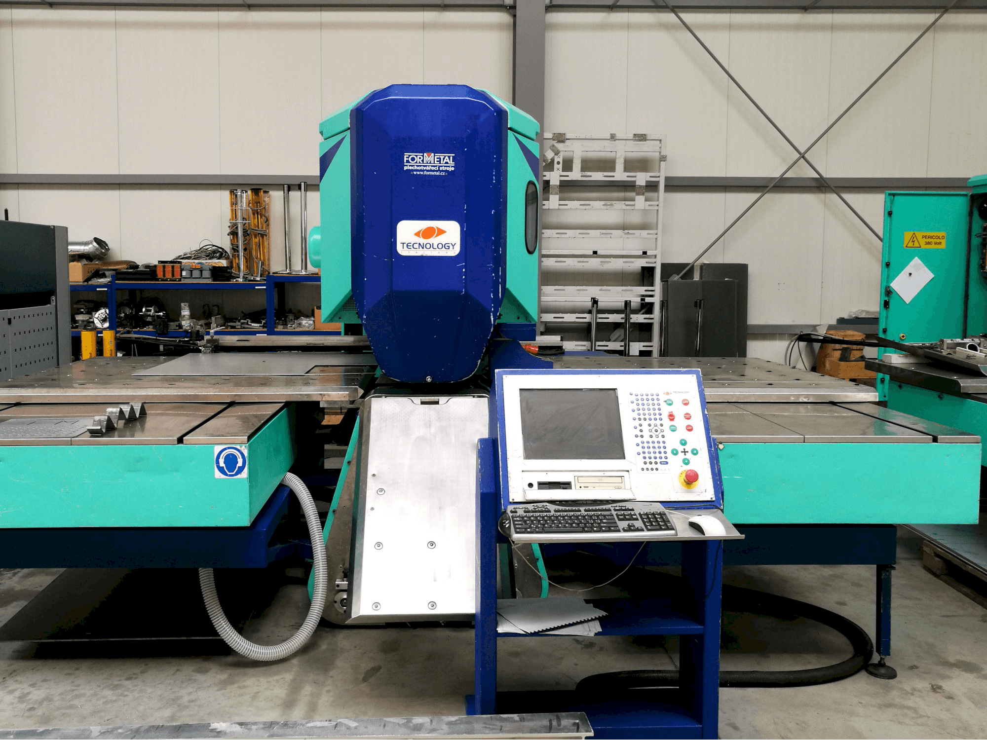 TECNOLOGY Italiana TECNOTRANSFER 15 SR Mašinos vaizdas iš priekio