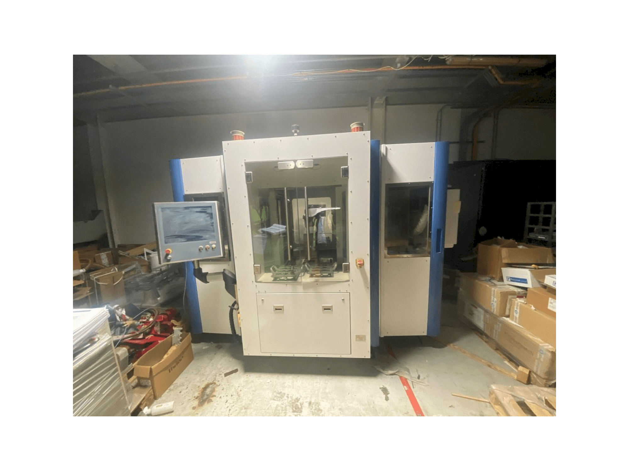 IMSTec GmbH Mašinos vaizdas iš priekio