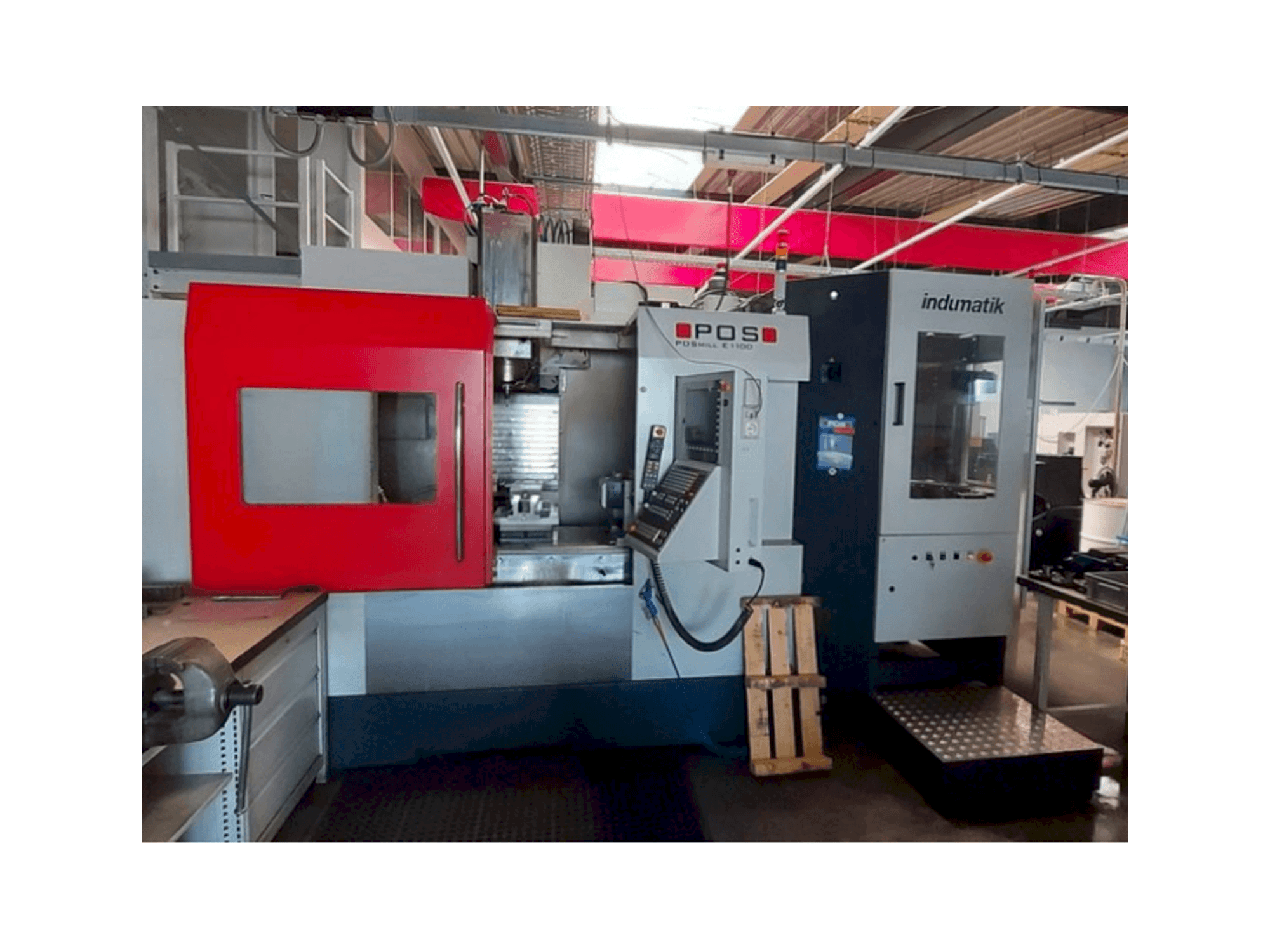 POSmill POS E1100 Mašinos vaizdas iš priekio