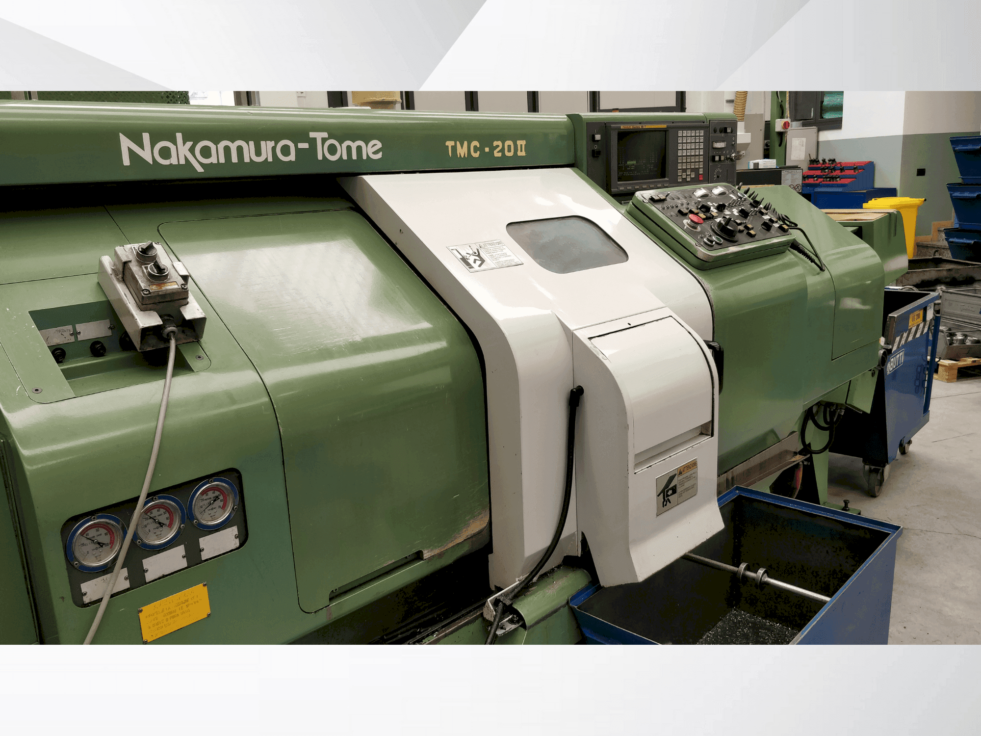 NAKAMURA-TOME TMC20-II Mašinos vaizdas iš priekio