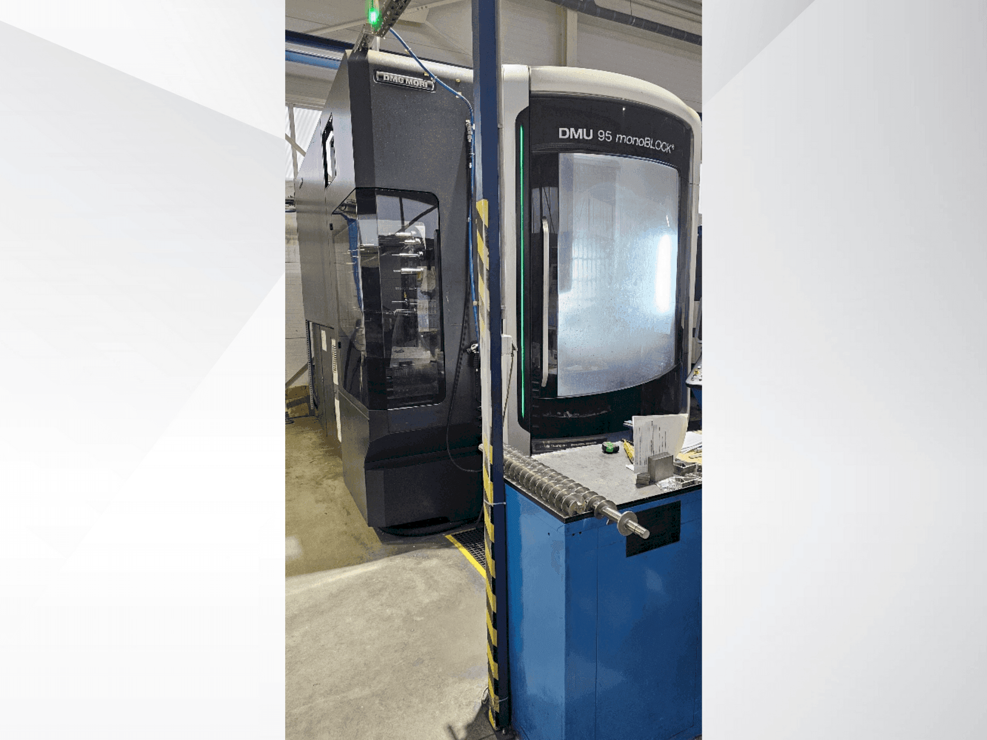 DMG MORI DMU 95 monoBlock Mašinos vaizdas iš priekio