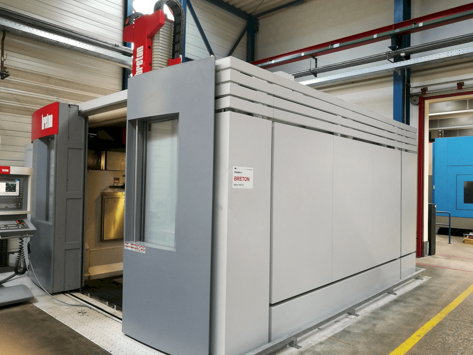 Breton Matrix 1000 2T DY Mašinos vaizdas iš priekio
