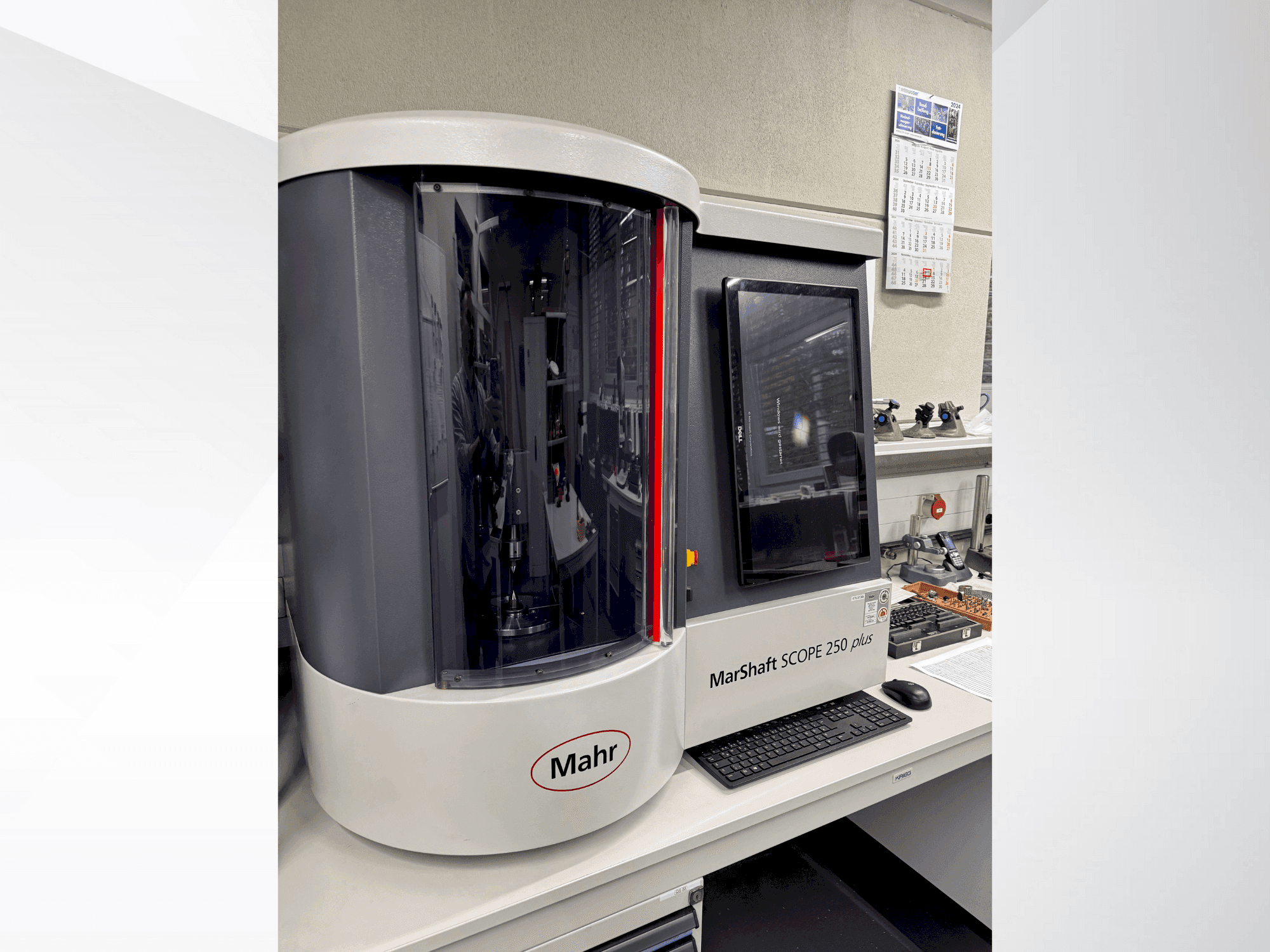 MAHR MahrShaft SCOPE 250 plus Mašinos vaizdas iš priekio