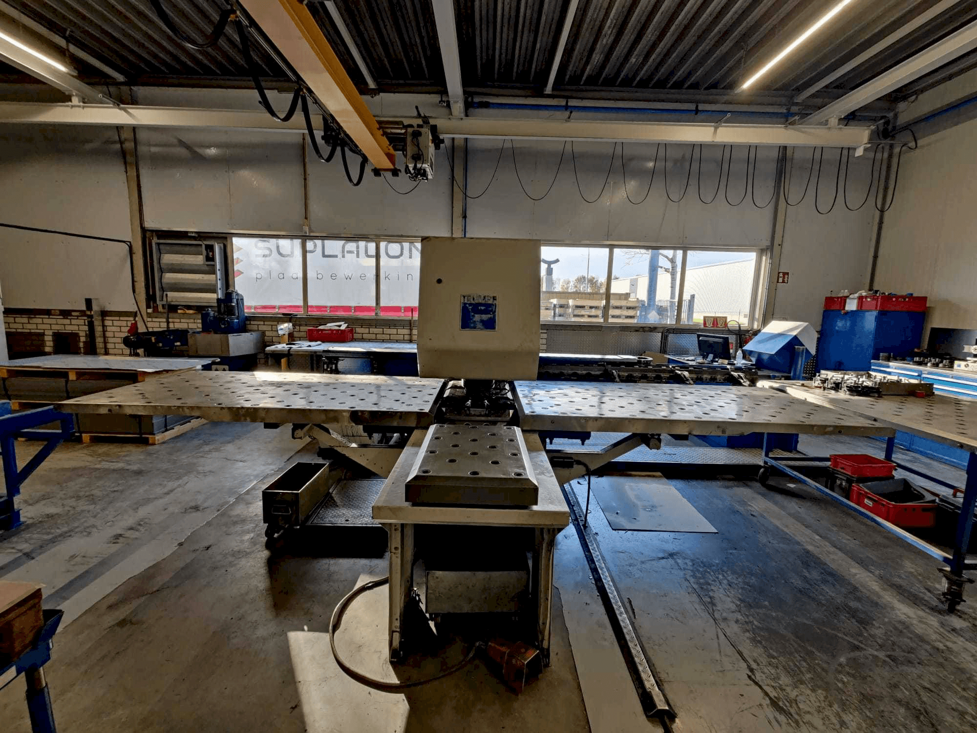 Trumpf Trumatic 500 Mašinos vaizdas iš priekio