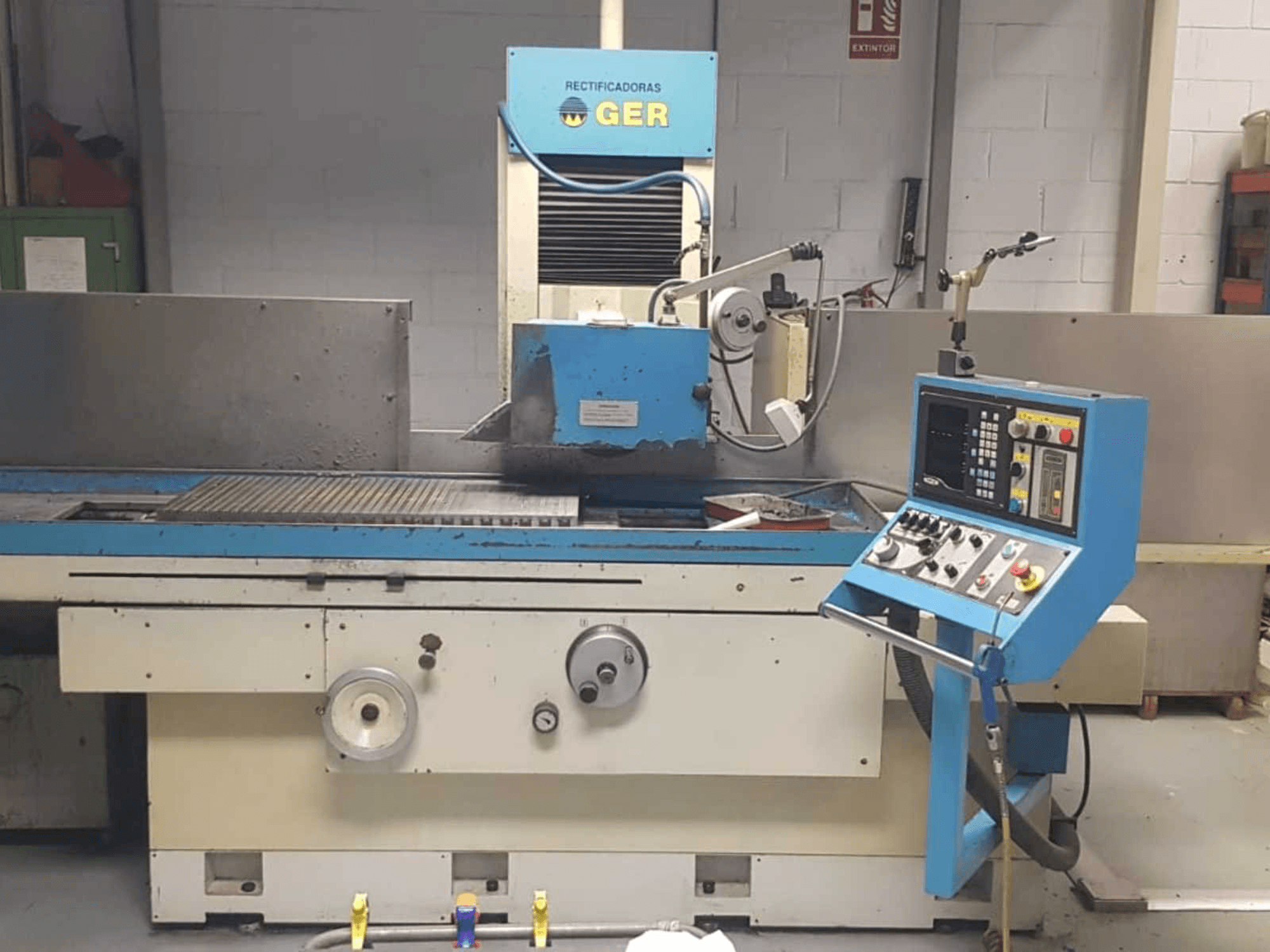 GER S-100/50 Mašinos vaizdas iš priekio