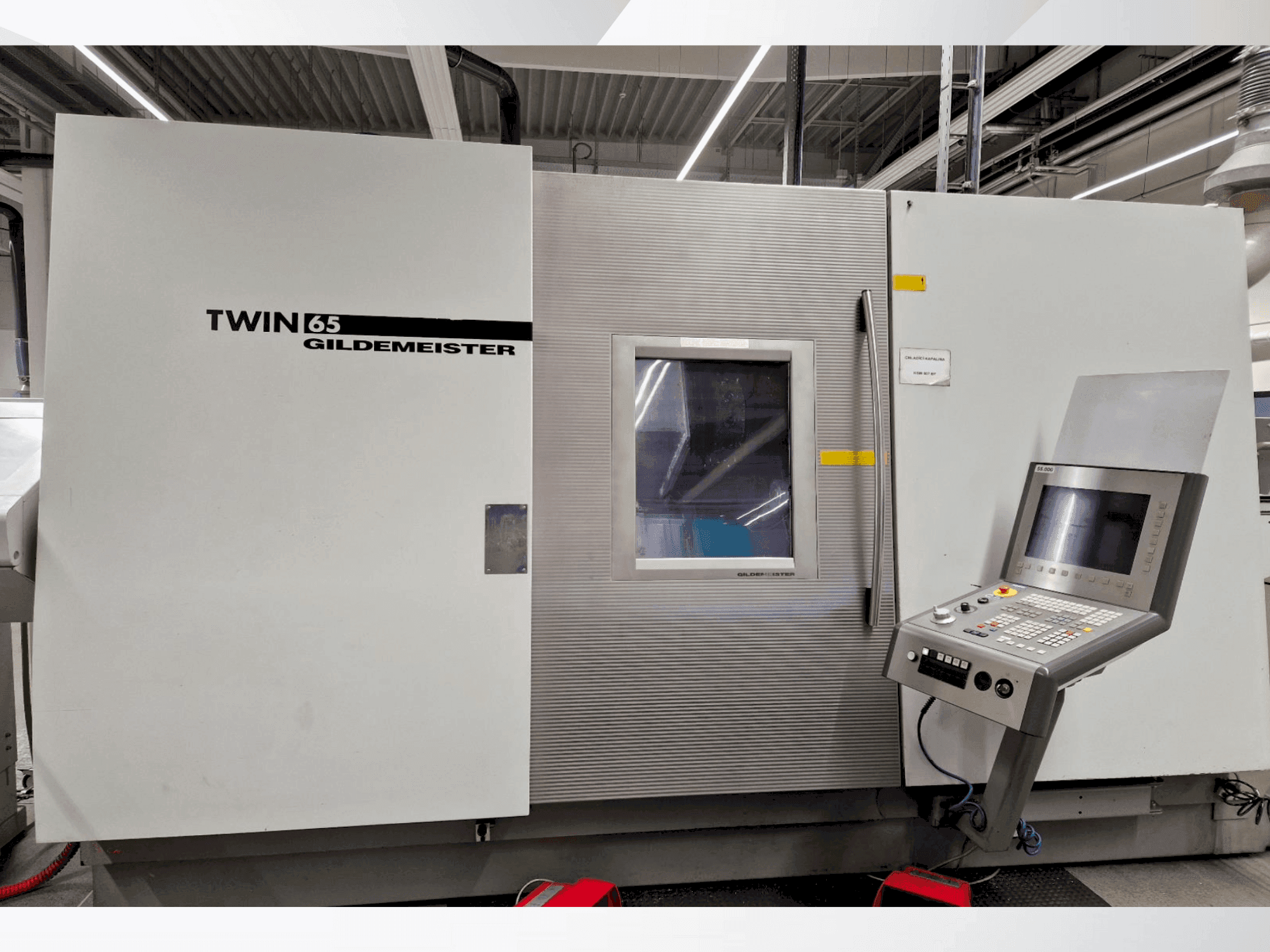 Gildemeister TWIN 65 (2004) Mašinos vaizdas iš priekio