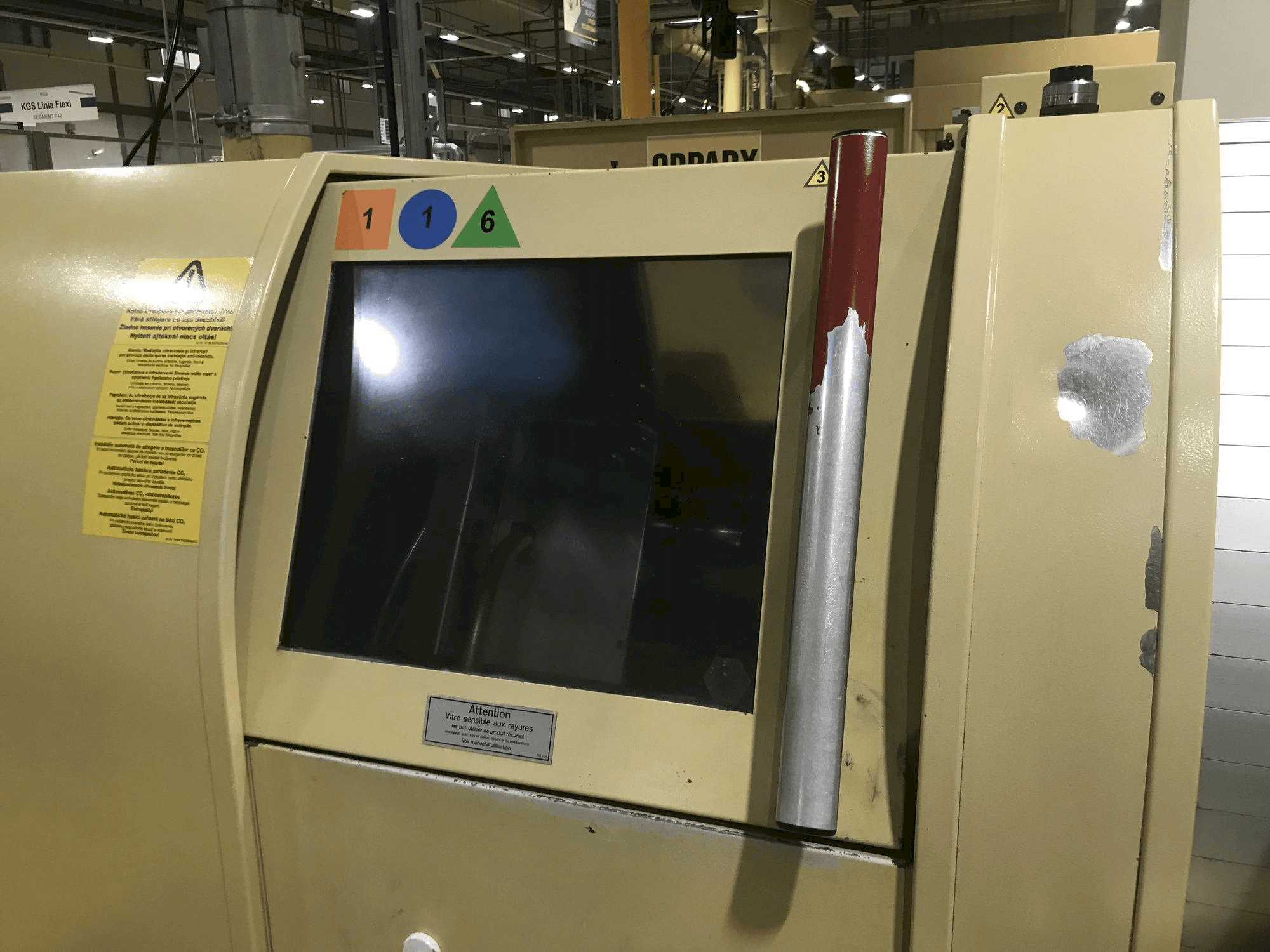 TRAUB TNL 26 K Mašinos vaizdas iš priekio