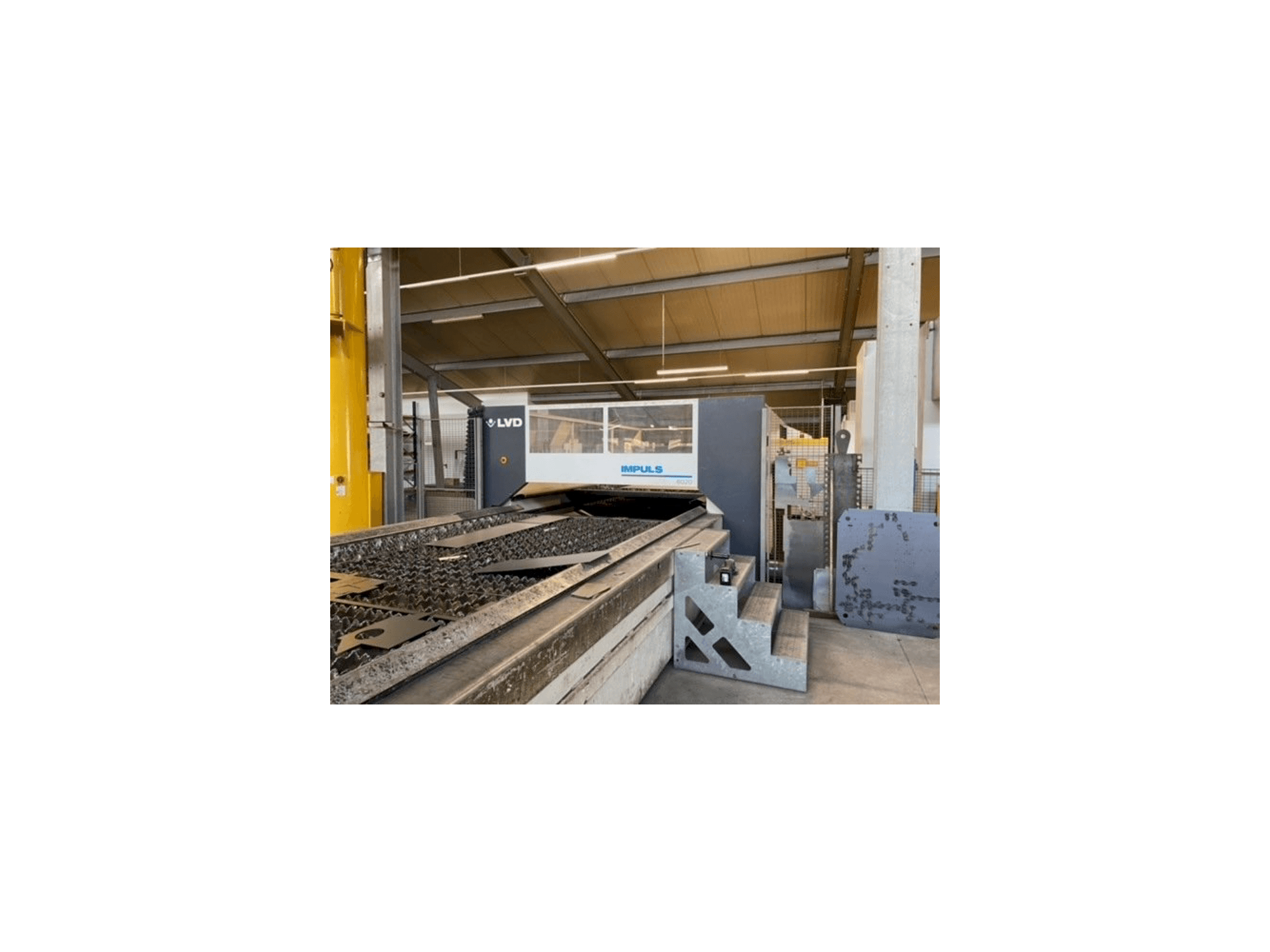 LVD Impuls 6020 Mašinos vaizdas iš priekio